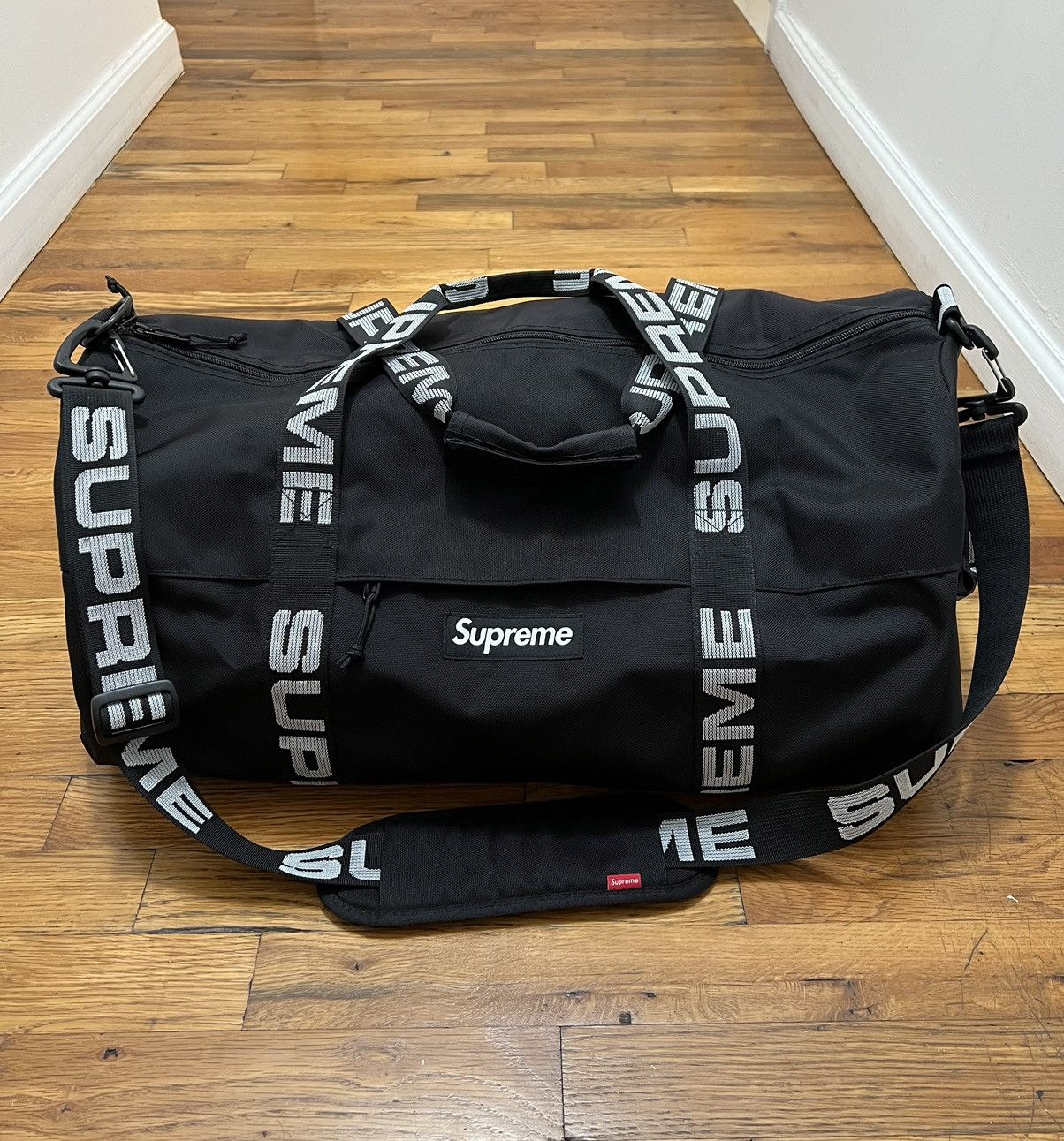 SUPREME Duffle Bag SS18 In Black