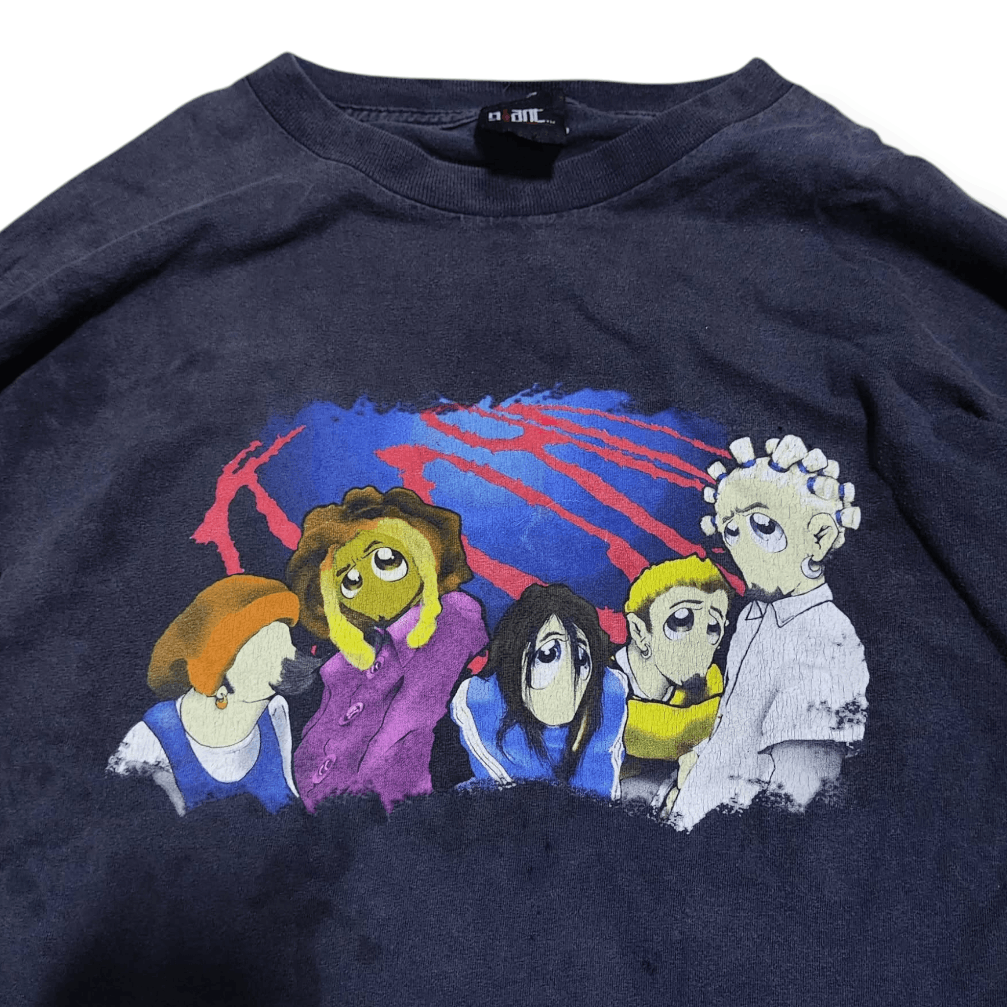 Giant VINTAGE 90's KORN ANIME LONGSLEEVE BAND TEE GIANT TAG Size US L / EU 52-54 / 3 - 3 Thumbnail