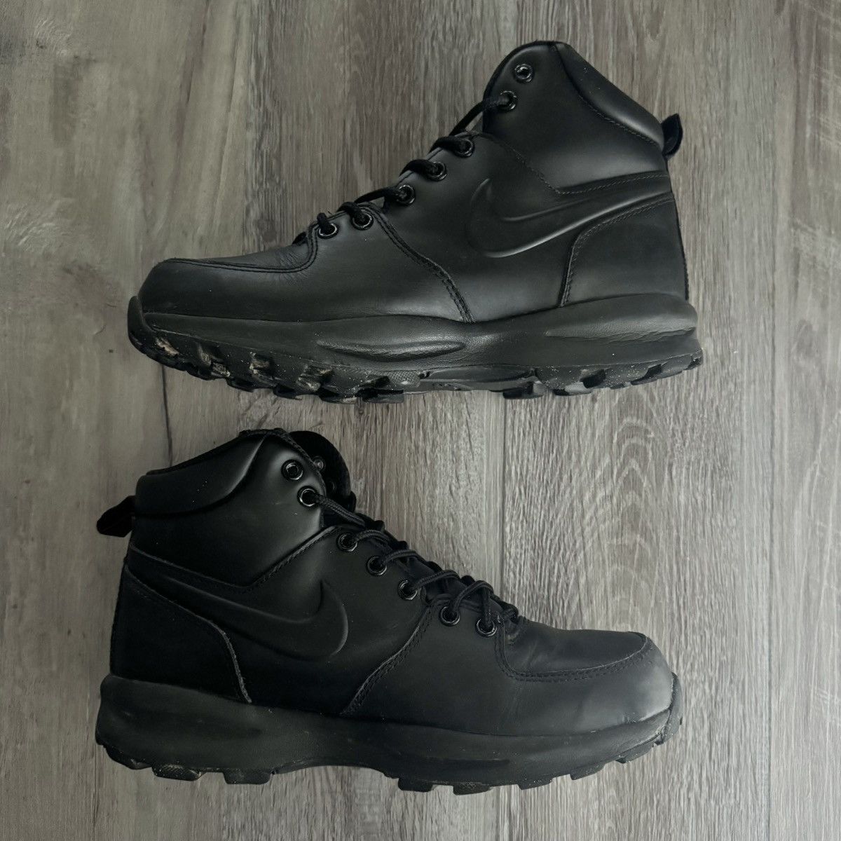 Nike NIKE • Manoa "Leather Black" (8M) Size US 8 / EU 41 - 3 Thumbnail