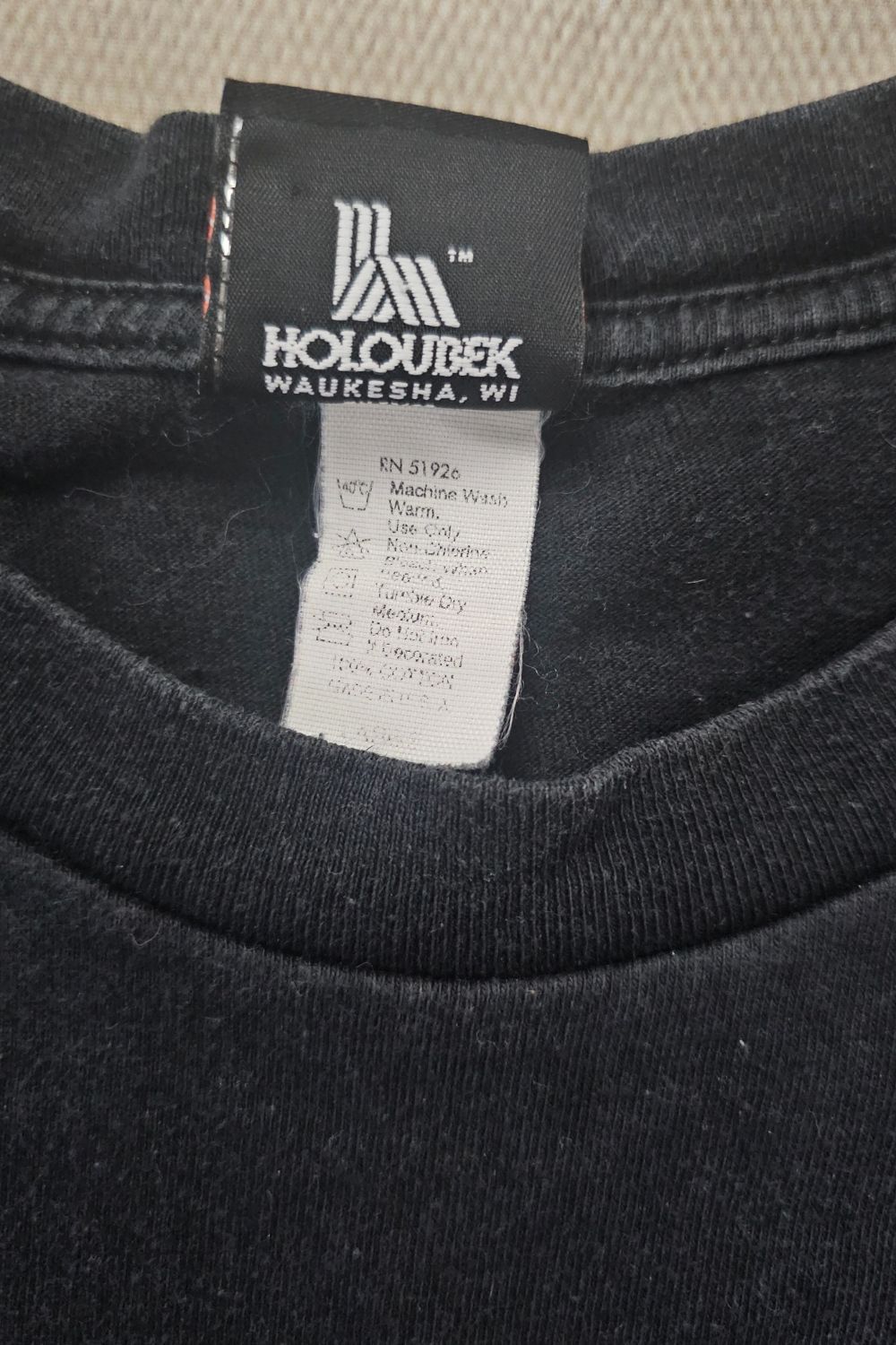 Harley Davidson Harley-Davidson Eagle Tee by Holoubek – (Made in USA, L) Size US L / EU 52-54 / 3 - 4 Thumbnail