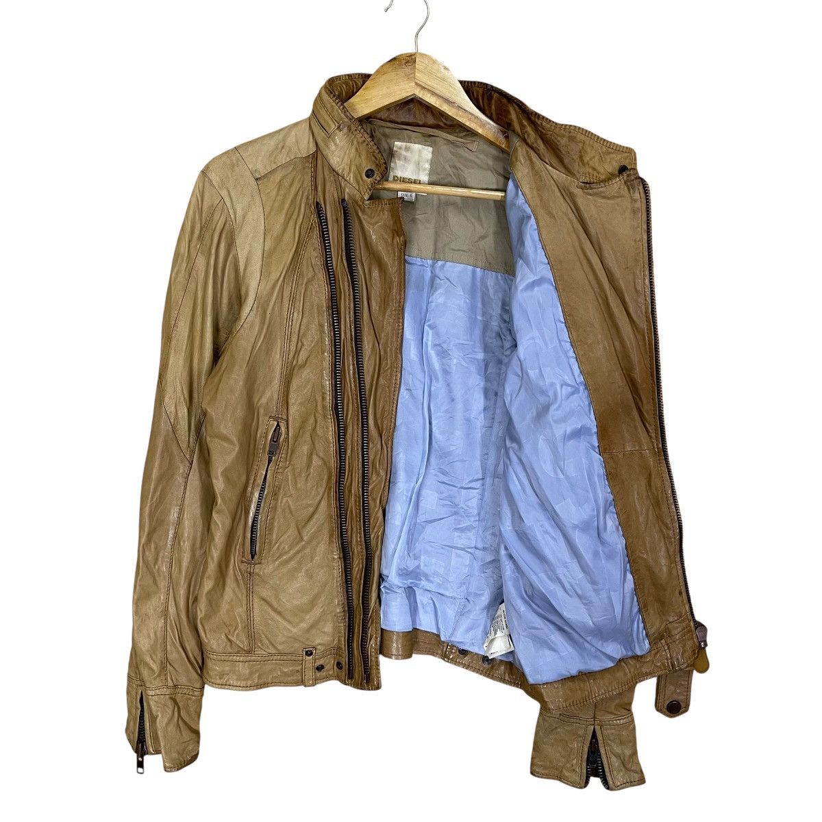 Diesel Diesel Double Zipper Leather Jacket Size Small Size US S / EU 44-46 / 1 - 9 Thumbnail