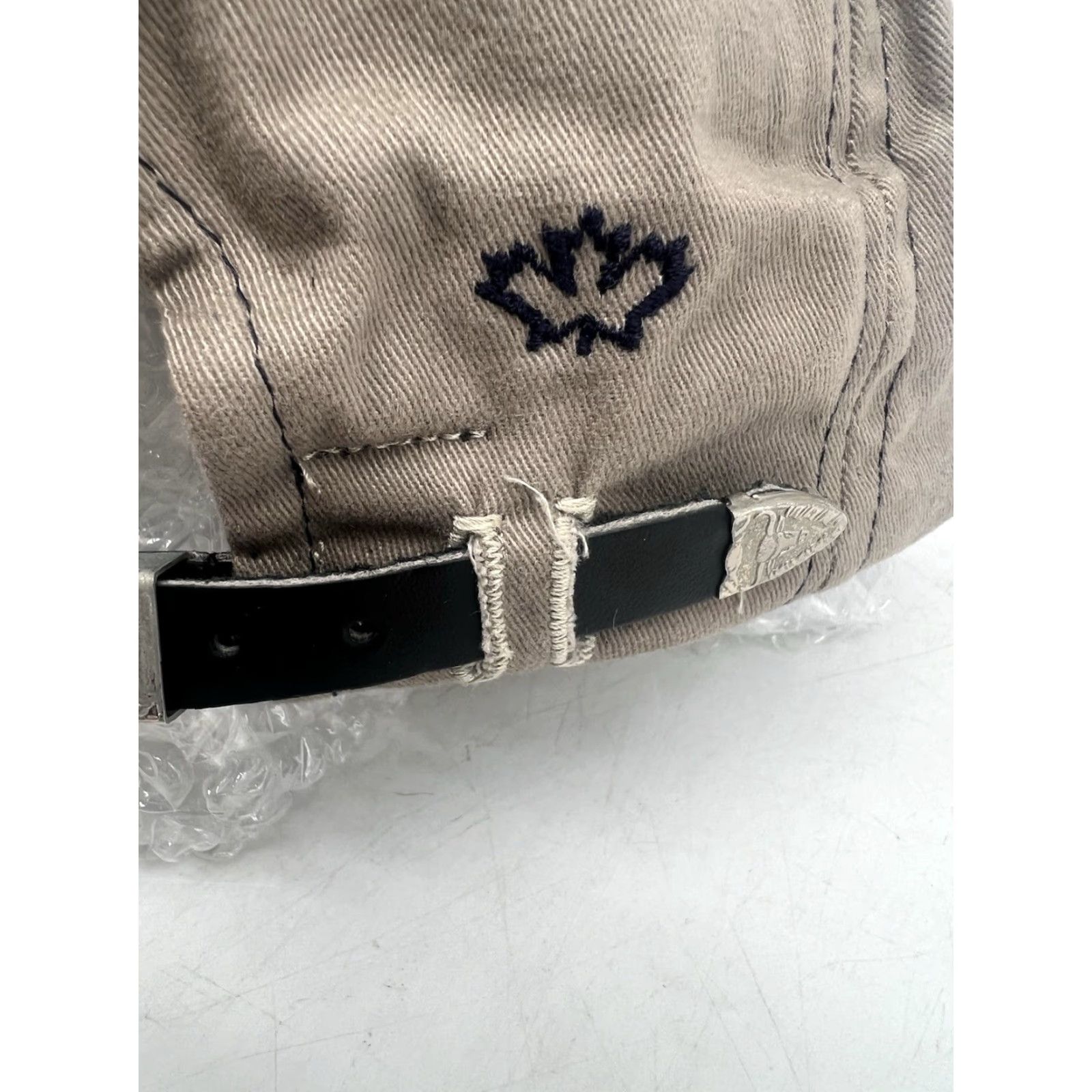 Vintage VINTAGE Coors Rodeo Harness Belt Adjust Hat RARE! Wrap Around 90s NWT Size ONE SIZE - 5 Thumbnail