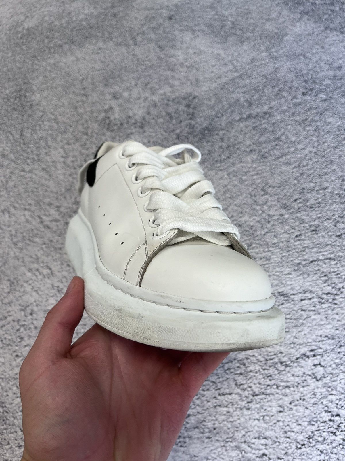 Alexander McQueen Alexander McQueen Women Shoes Sneakers Leather Size 38 Size US 8 / IT 38 - 18 Thumbnail
