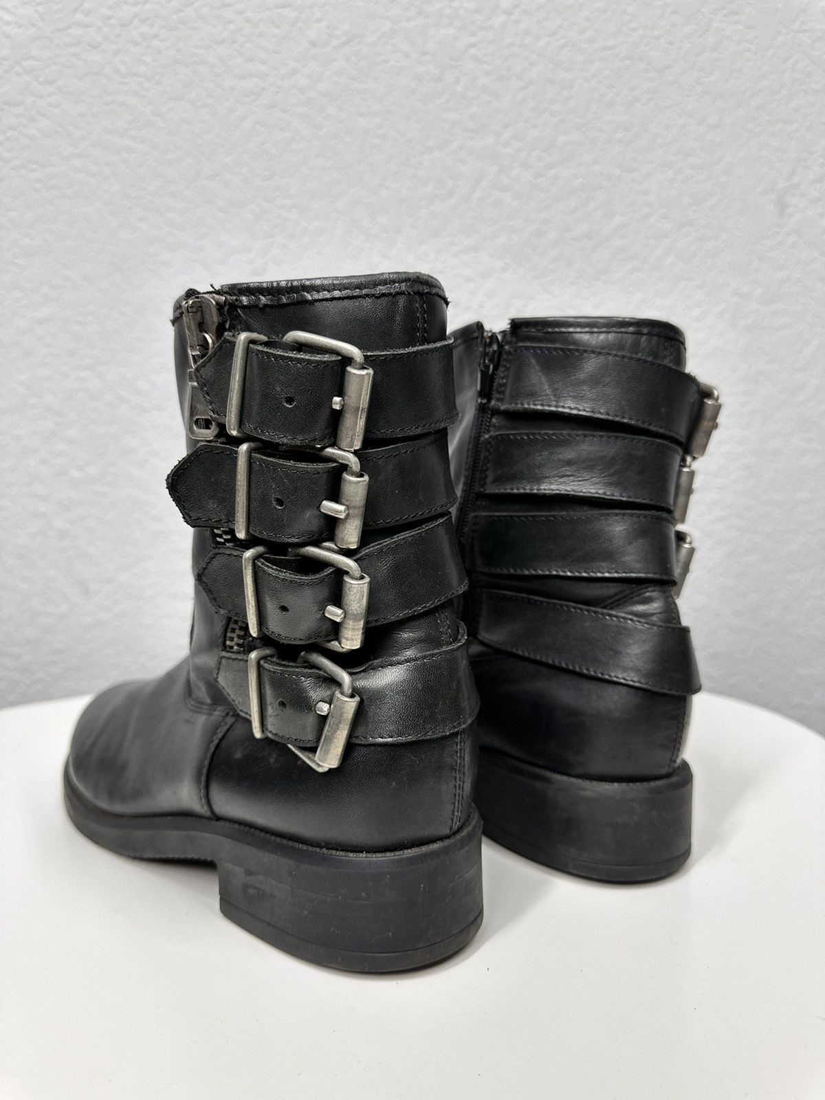 Undercover Vintage Leather Metal Boots Rick Owens Style AS 98 japan Size US 8 / EU 41 - 7 Thumbnail