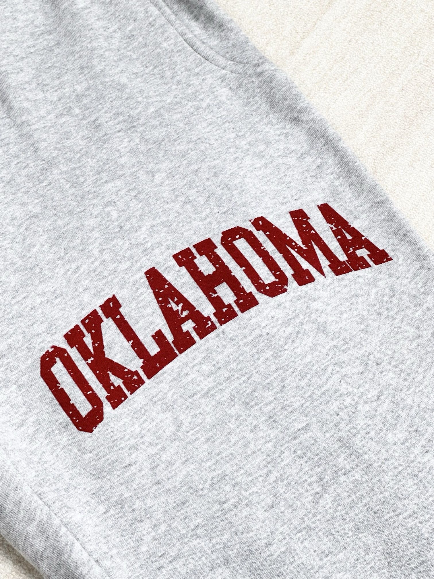 Mitchell & Ness × Travis Scott Oklahoma Sooners Classic Sweatpants Size US 32 / EU 48 - 8 Thumbnail