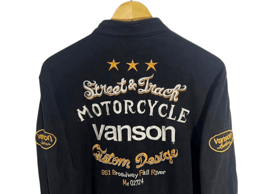 Vanson Leathers VANSON LEATHERS RIDING EMBROIDERY JACKET Size US L / EU 52-54 / 3 - 9 Thumbnail