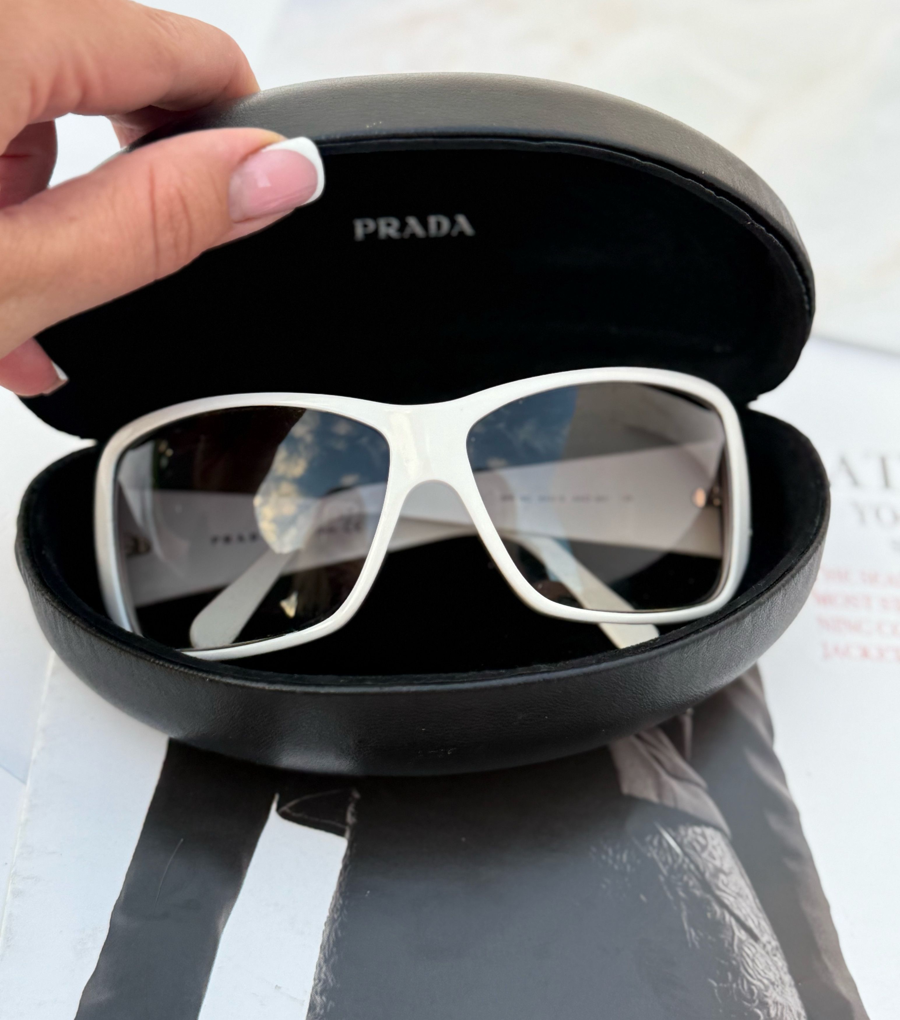 Prada Prada sunglasses SPR19G Vintage Sunglasses Stars Size ONE SIZE - 10 Thumbnail