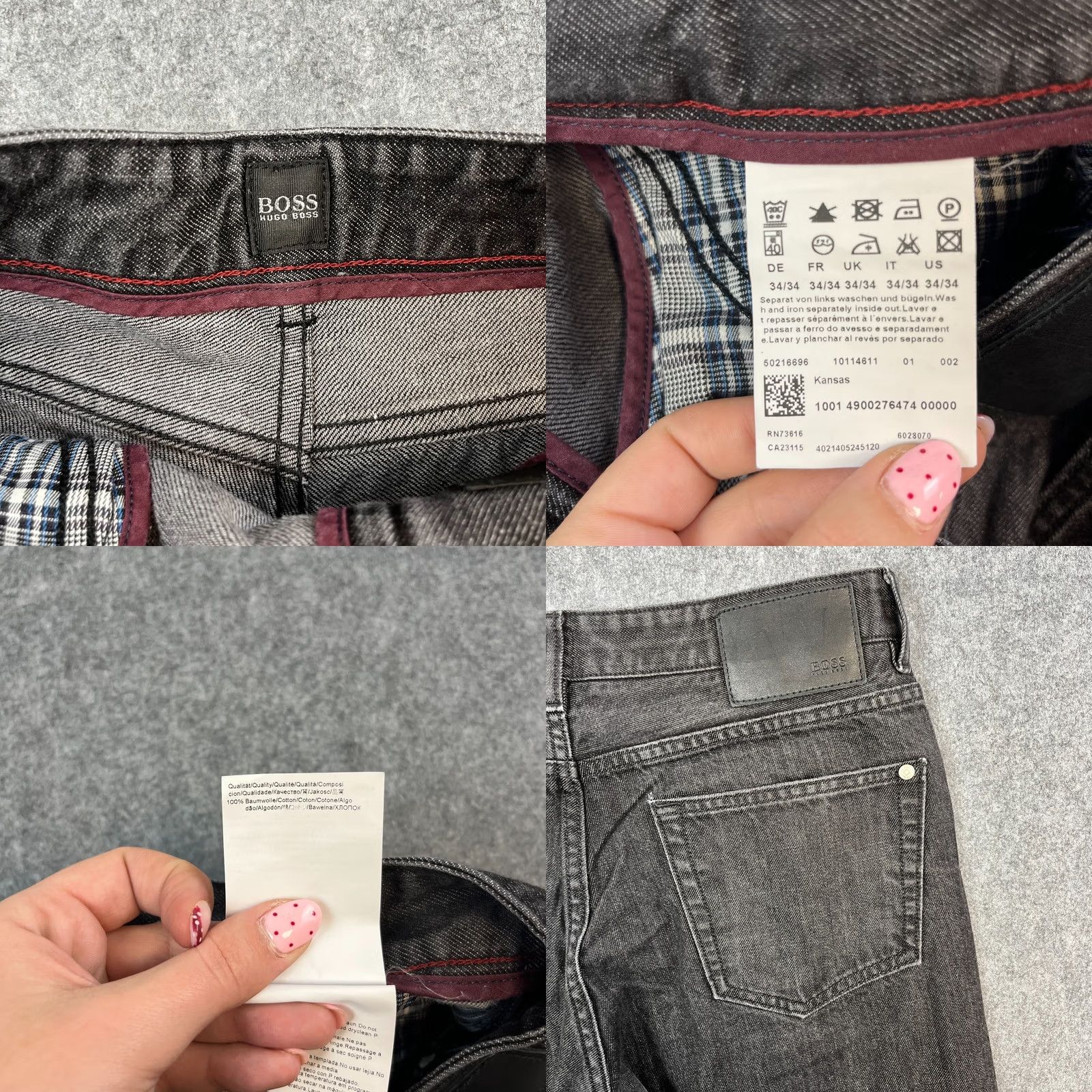 Hugo Boss VINTAGE: Hugo Boss Jeans (No) Size US 34 / EU 50 - 8 Thumbnail