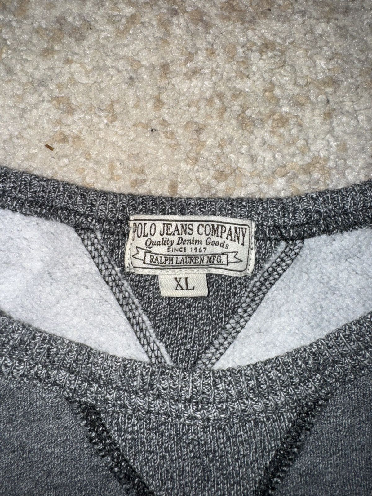 Polo Ralph Lauren Men's long sleeve polo Ralph Lauren sweatshirt Size US XL / EU 56 / 4 - 4 Thumbnail
