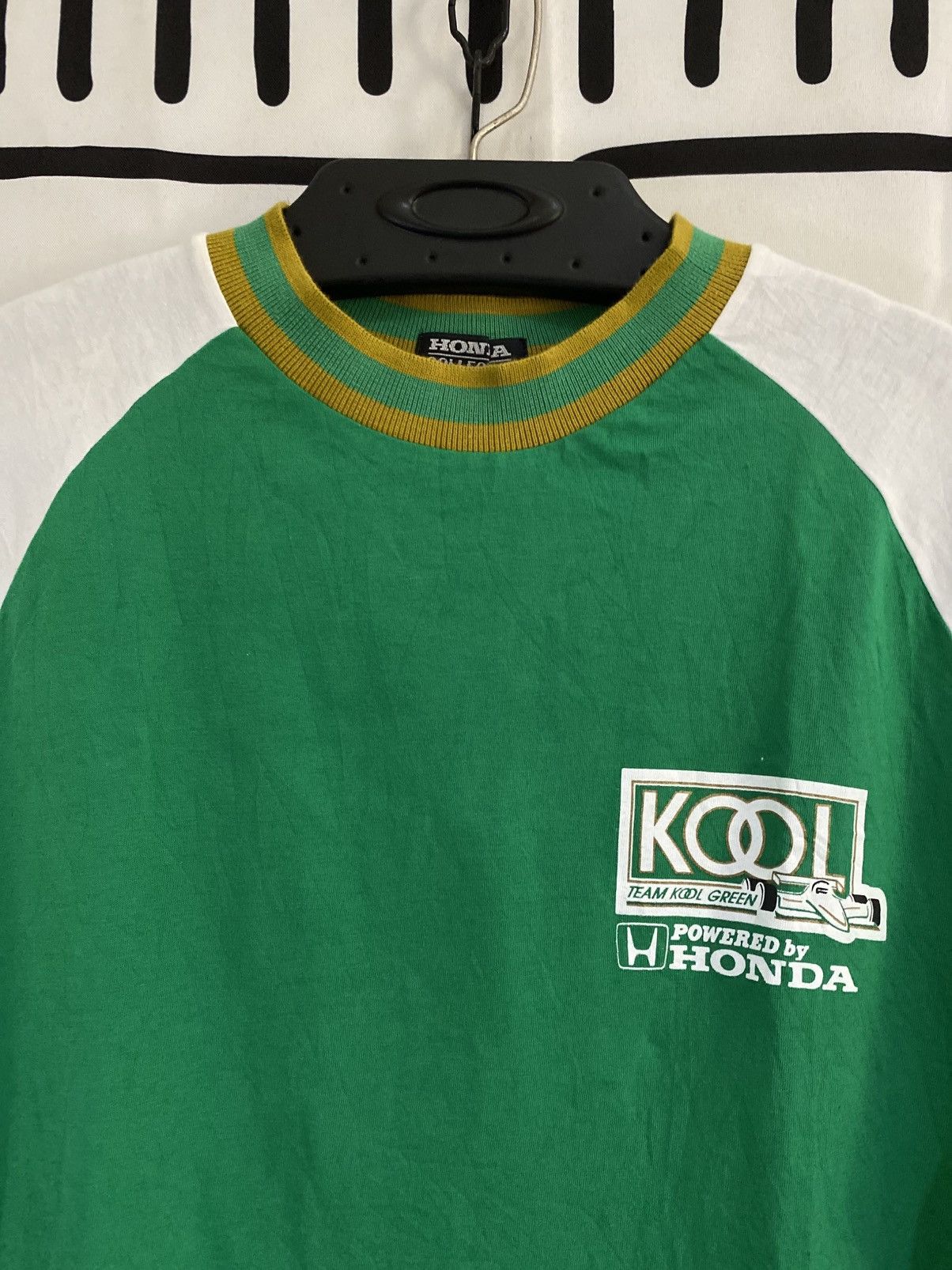Honda Vintage 90s Honda Racing Team Kool Green Tee Size US M / EU 48-50 / 2 - 2 Thumbnail