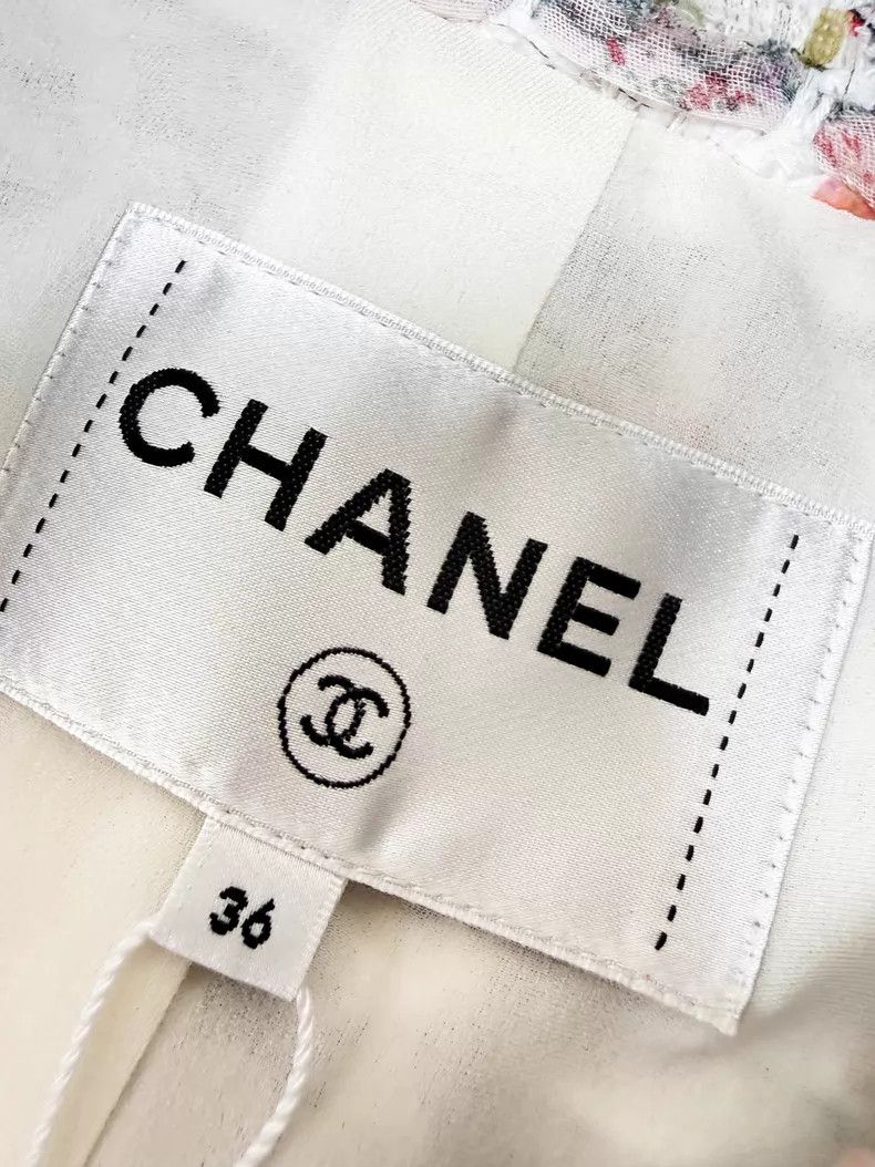 Chanel Chanel Colorful woven tweed lapel double pocket embroidery Size XS / US 0-2 / IT 36-38 - 6 Thumbnail
