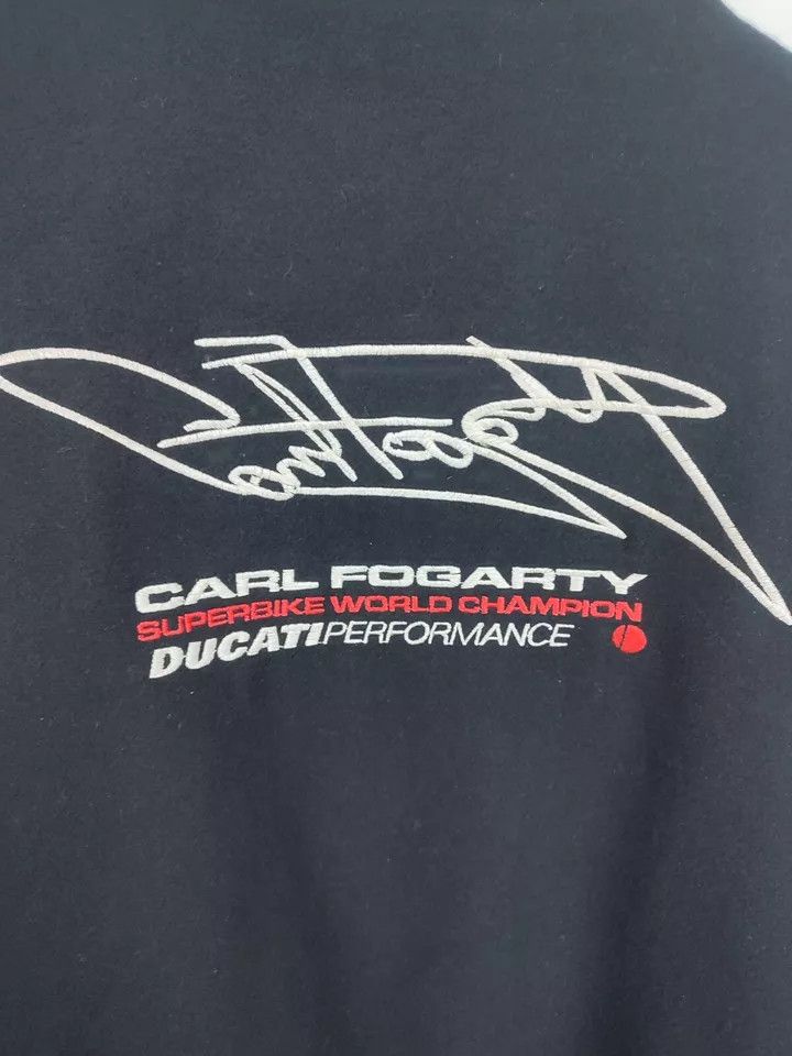 Vintage Men's RaRe Vintage Carl Fogarty Ducati Performance Jacket Size US XL / EU 56 / 4 - 16 Thumbnail
