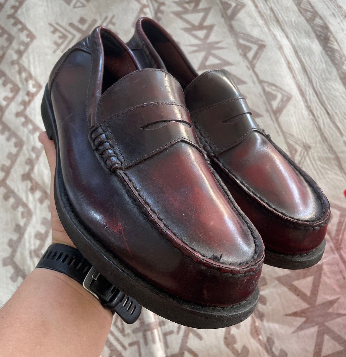 Rockport ROCKPORT ADIPRENE INSOLE RED CHERRY TASSEL LOAFER BOAT SHOES Size US 10 / EU 43 - 2 Thumbnail