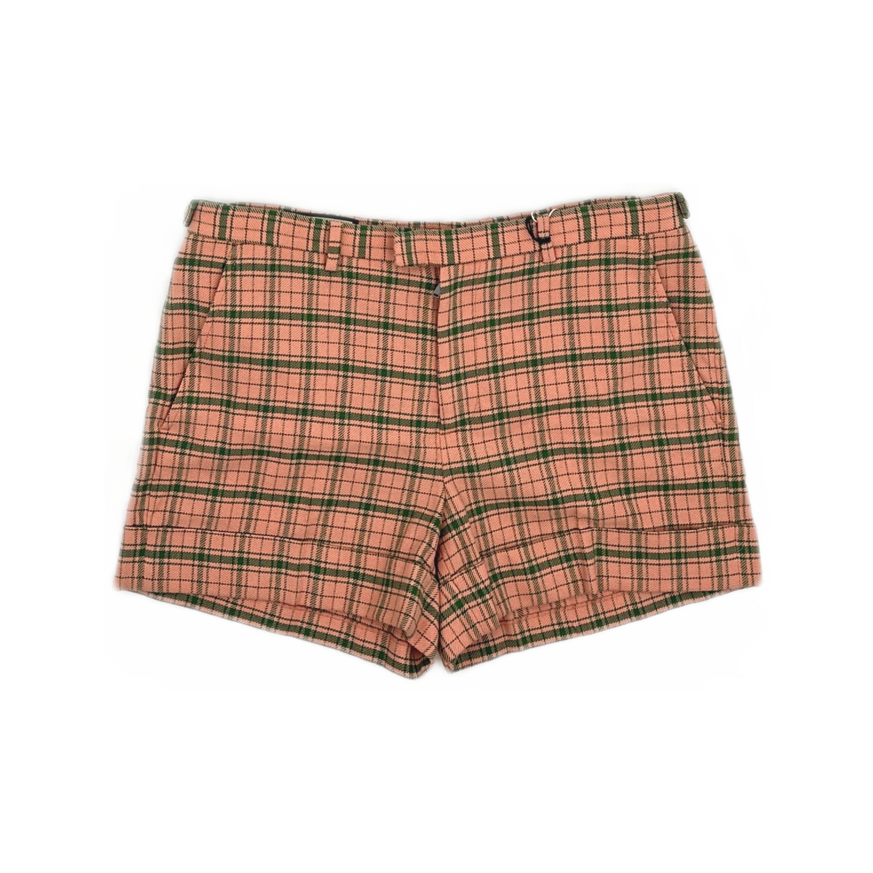 Gucci Gucci Pink Plaid Shorts IT 48 Size 34" / US 12 / IT 48 - 1 Thumbnail