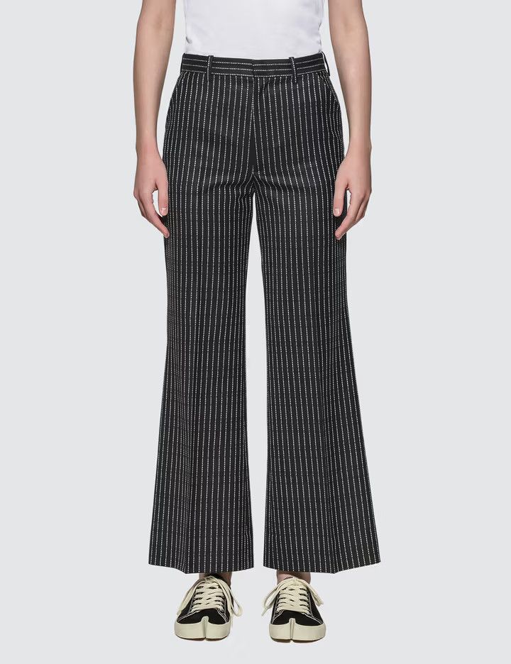 Maison Margiela o1y0625 Casual Pant in Black/White Size 27" / US 4 / IT 40 - 1 Thumbnail