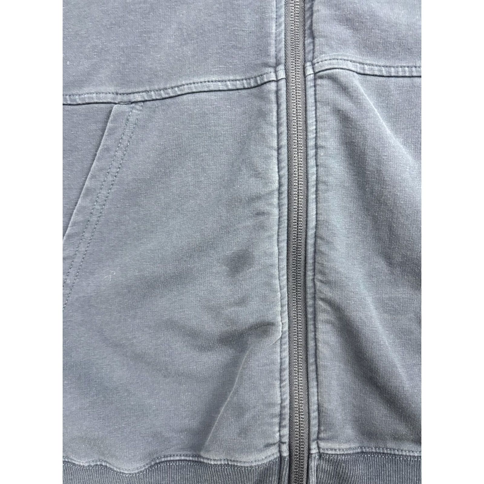 tentree tentree Hoodie Sweatshirt Mens Large Blue Full Zip Organic Cotton Blend Pockets Size US L / EU 52-54 / 3 - 6 Thumbnail