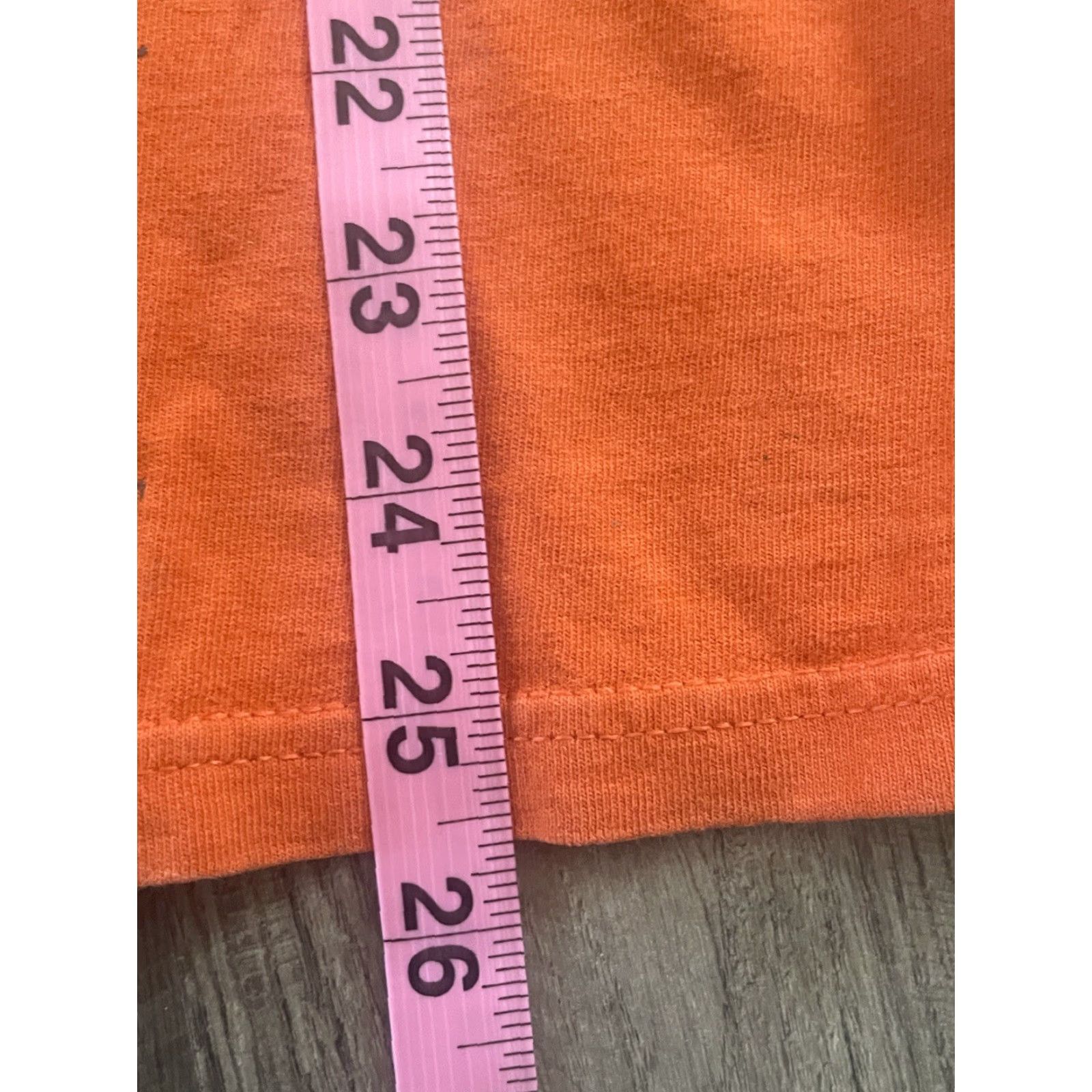 Nike VINTAGE Nike T-Shirt Orange Silver Tag M Men Shirt 19x25 .5 Metal Size US M / EU 48-50 / 2 - 8 Thumbnail