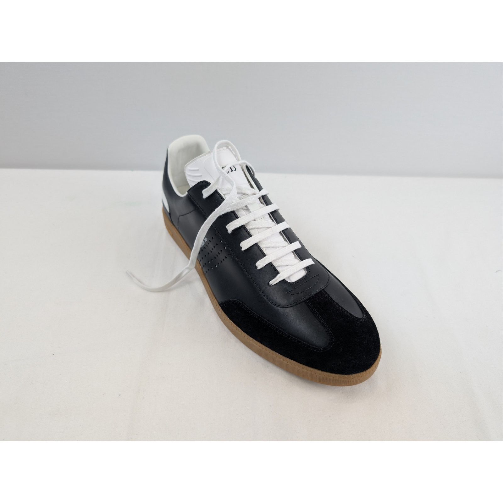 Dior o1rshd1 B01 Brown Sole Sneakers in Black/White Size US 13 / EU 46 - 3 Thumbnail