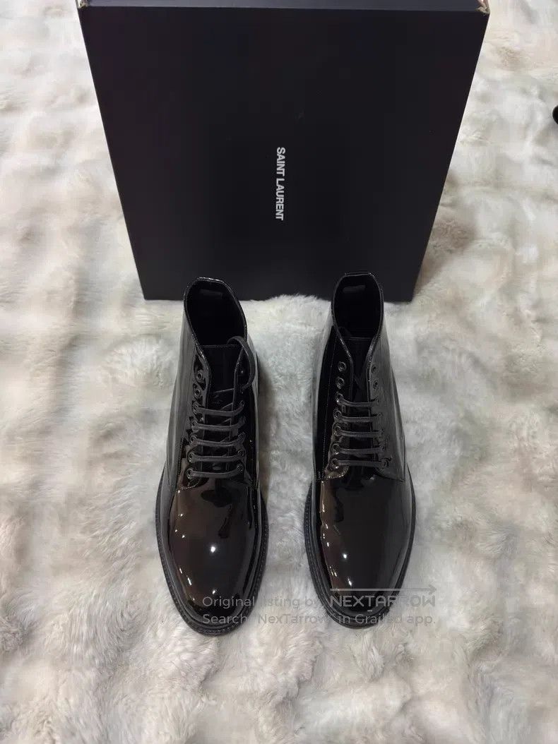 Saint Laurent Paris Saint Laurent Paris Men's Lace-up Boots Size US 10 / EU 43 - 4 Thumbnail
