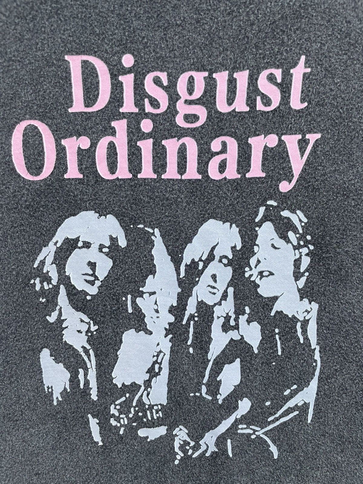 Band Tees 🔥Accept Binding Offer🔥 Disgust Ordinary Sun Faded Black Size M / US 6-8 / IT 42-44 - 2 Thumbnail