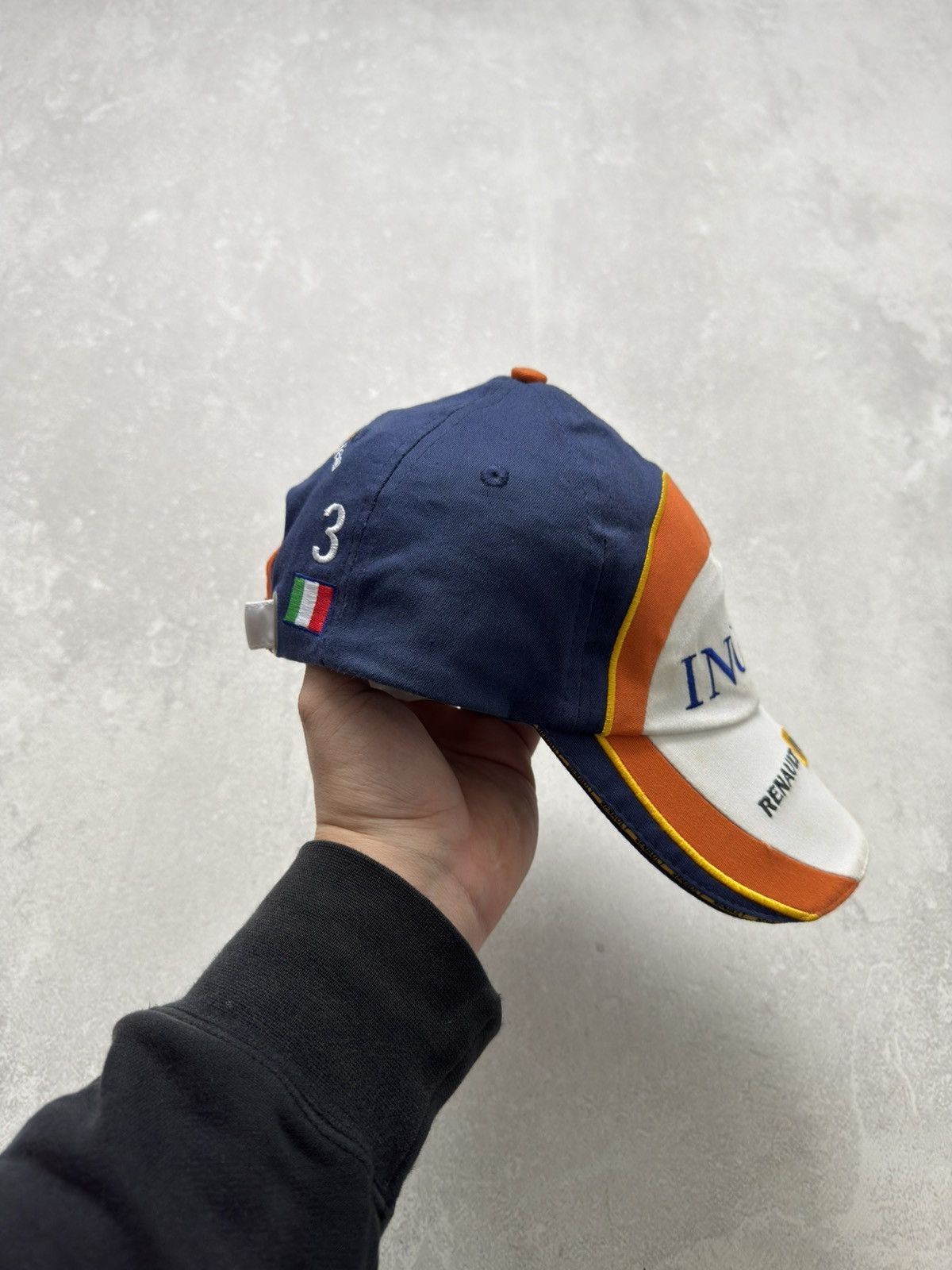NASCAR Vintage ING Renault F1 Team Cap Racing Nascar Formula Uno Size ONE SIZE - 3 Thumbnail
