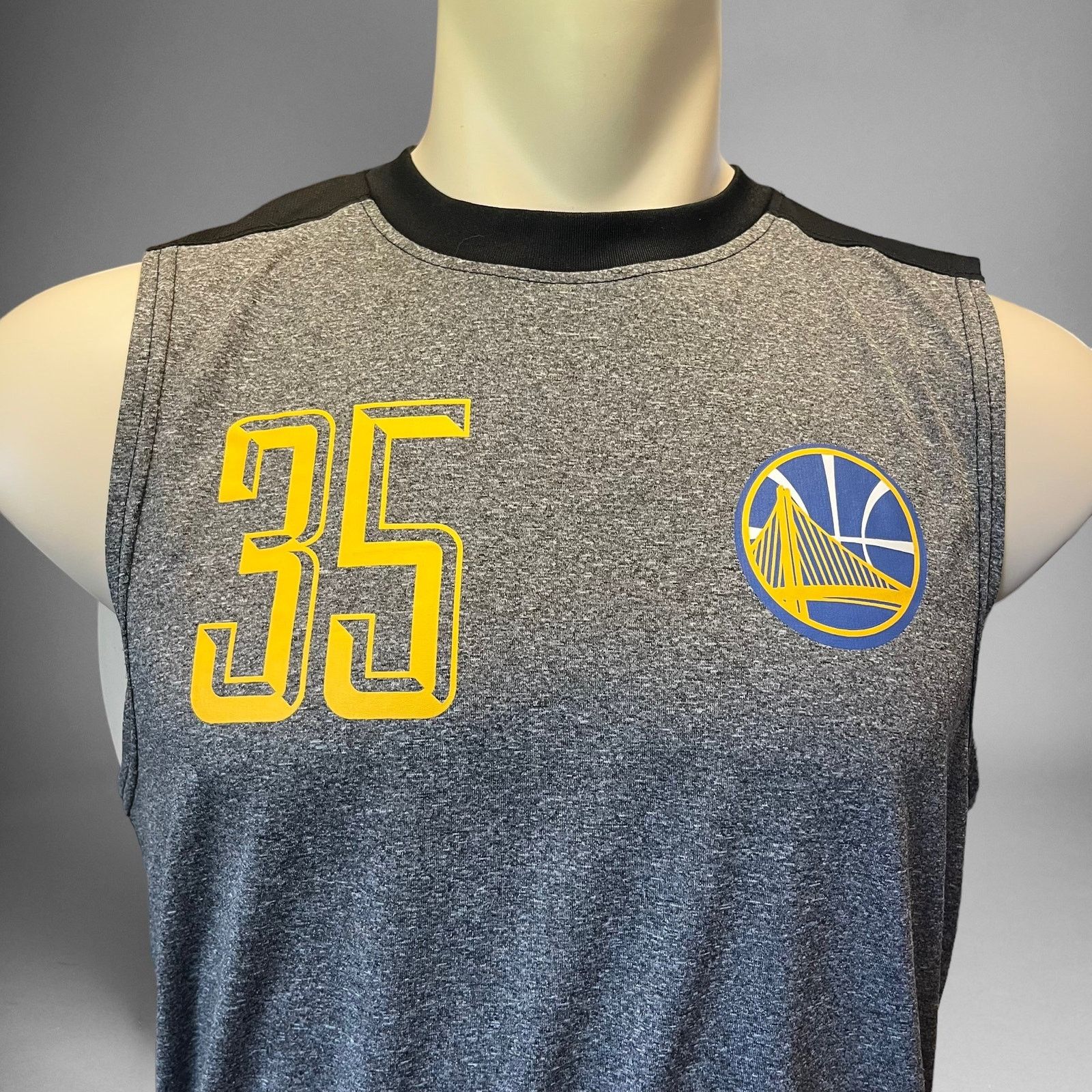 NBA Warriors Muscle Jersey K.D. Kevin Durant Golden State NBA Size US M / EU 48-50 / 2 - 4 Thumbnail