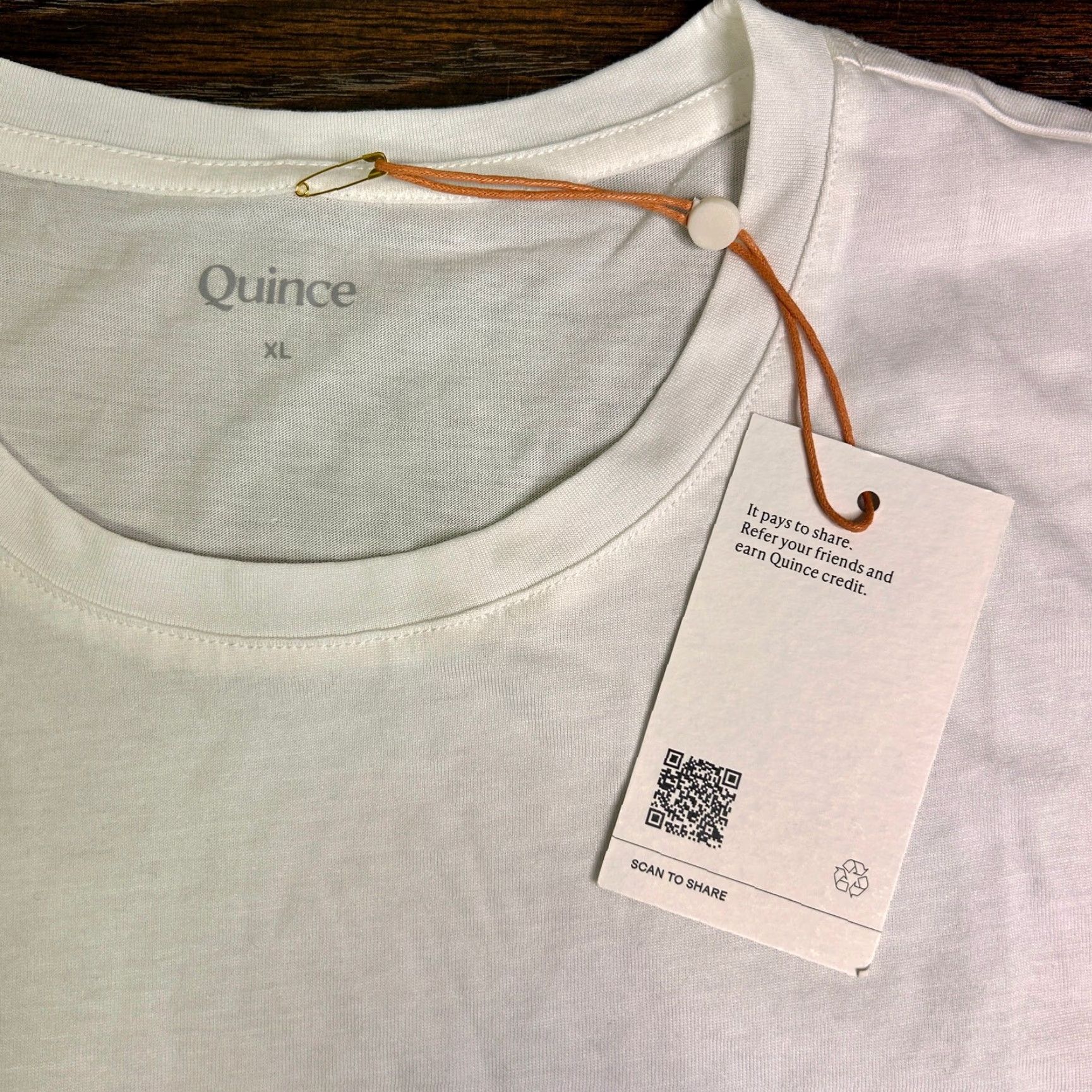 Quince Quince Tank Top Womens XL White Cotton Modal Sleeveless Athletic NWT Size XL / US 12-14 / IT 48-50 - 6 Thumbnail
