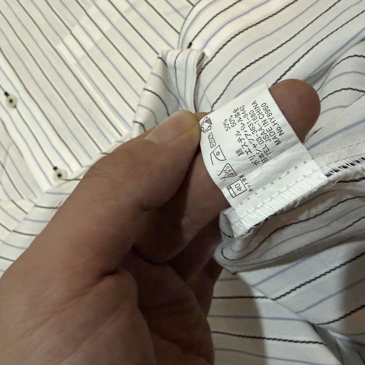 Yohji Yamamoto Sacsny y'saccs striped shirt Size US XL / EU 56 / 4 - 4 Thumbnail