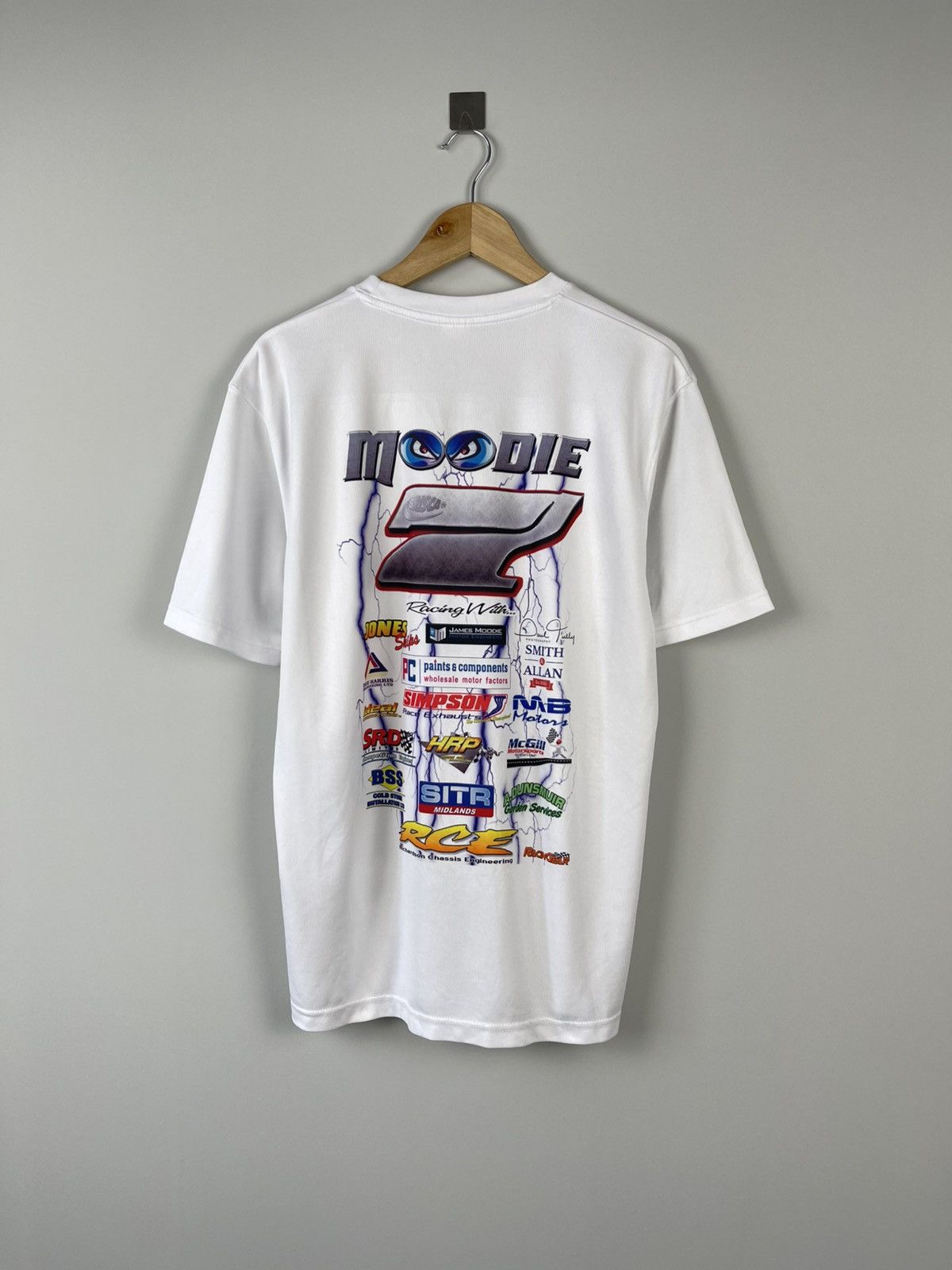Vintage Vintage 90s Gordon Moto Racing Movie Tee Size US M / EU 48-50 / 2 - 1 Thumbnail