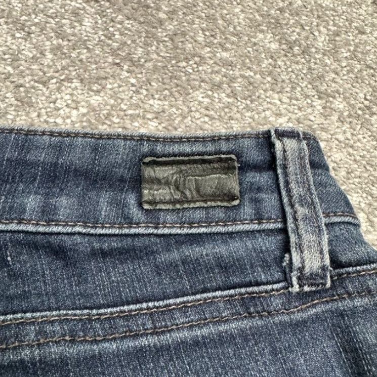 Paige Paige Skyline Jeans Womens 28 Denim Blue Mid Rise Skinny 5-Pocket Regular Inseam 30 inches City Streetwear Modern Casual Size 28" / US 6 / IT 42 - 4 Thumbnail