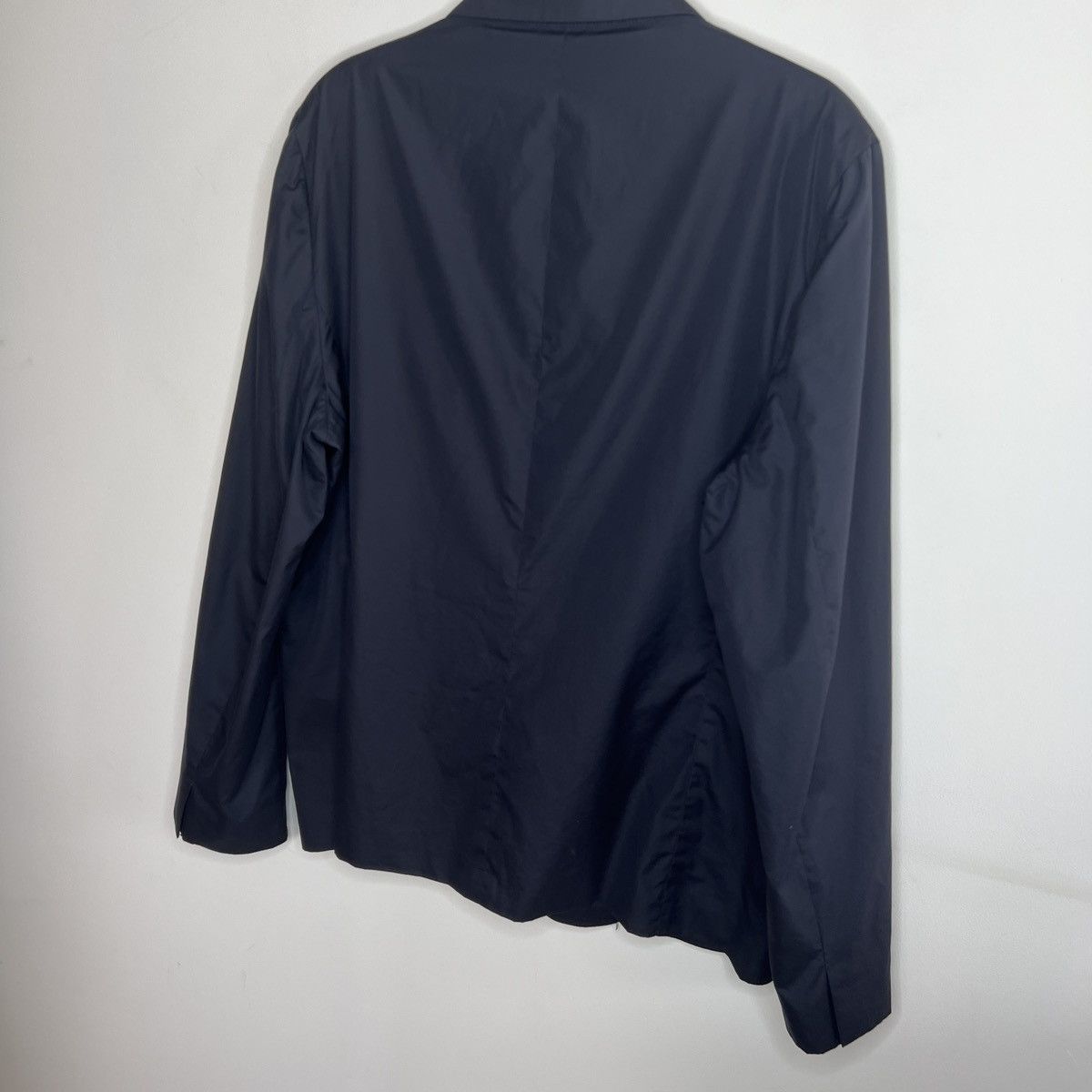 Acne Studios Acne Studios Antibes Cotton Single Breasted Navy Blazer Size 40R - 6 Thumbnail
