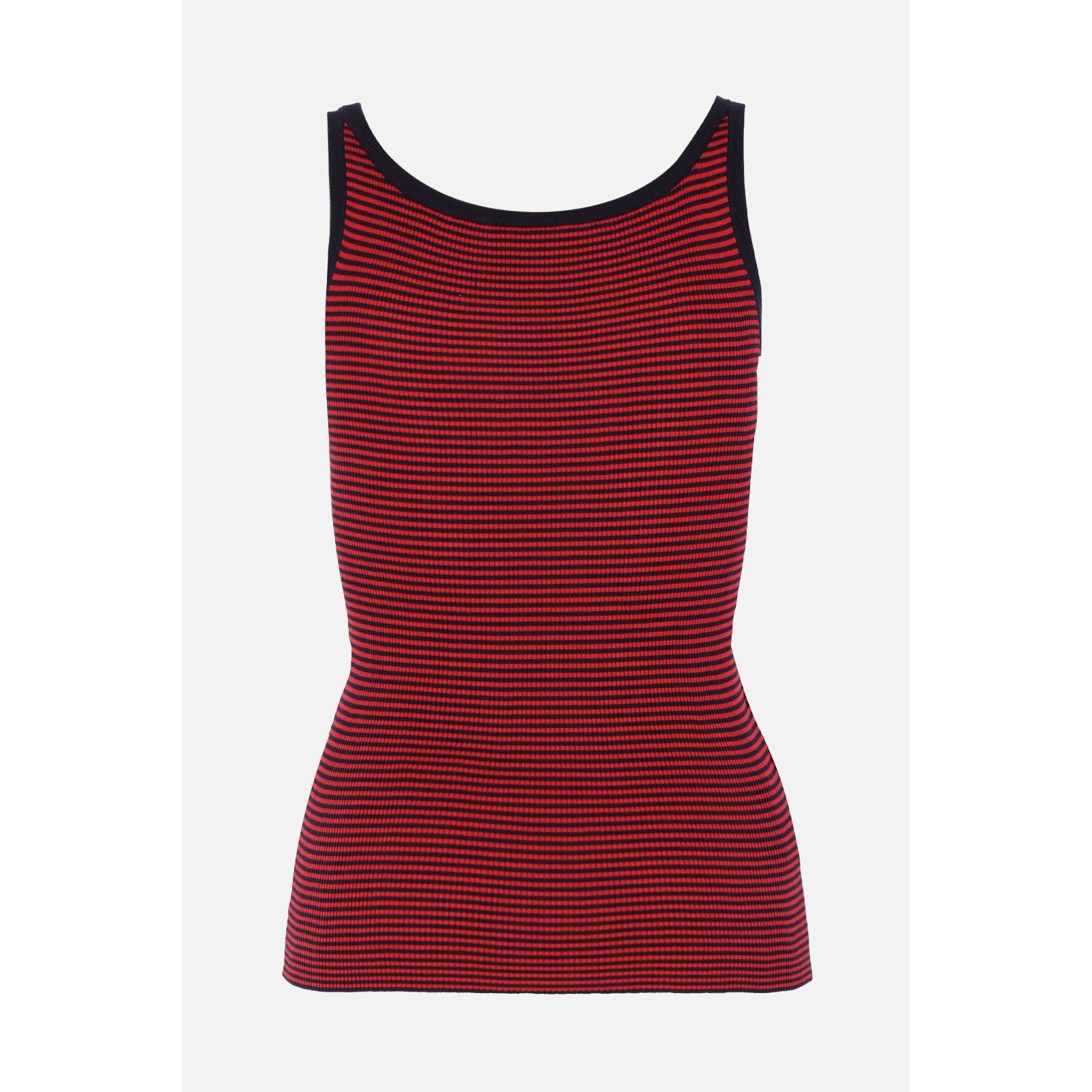 Prada PRADA Multicolor Striped Silk Tank Top New & Authentic (Wome Size M / US 6-8 / IT 42-44 - 2 Thumbnail