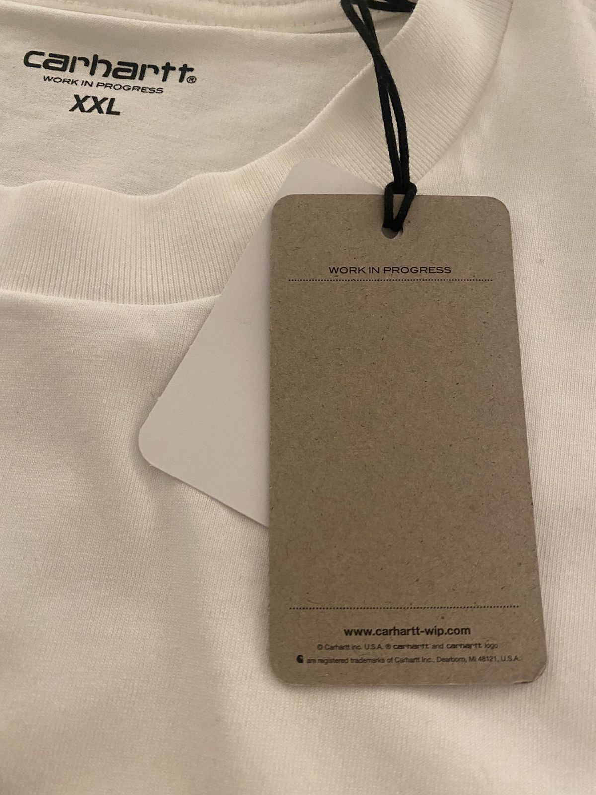 Carhartt Wip Carhartt WIP University T-shirt White XXL NWT Size US XXL / EU 58 / 5 - 8 Thumbnail