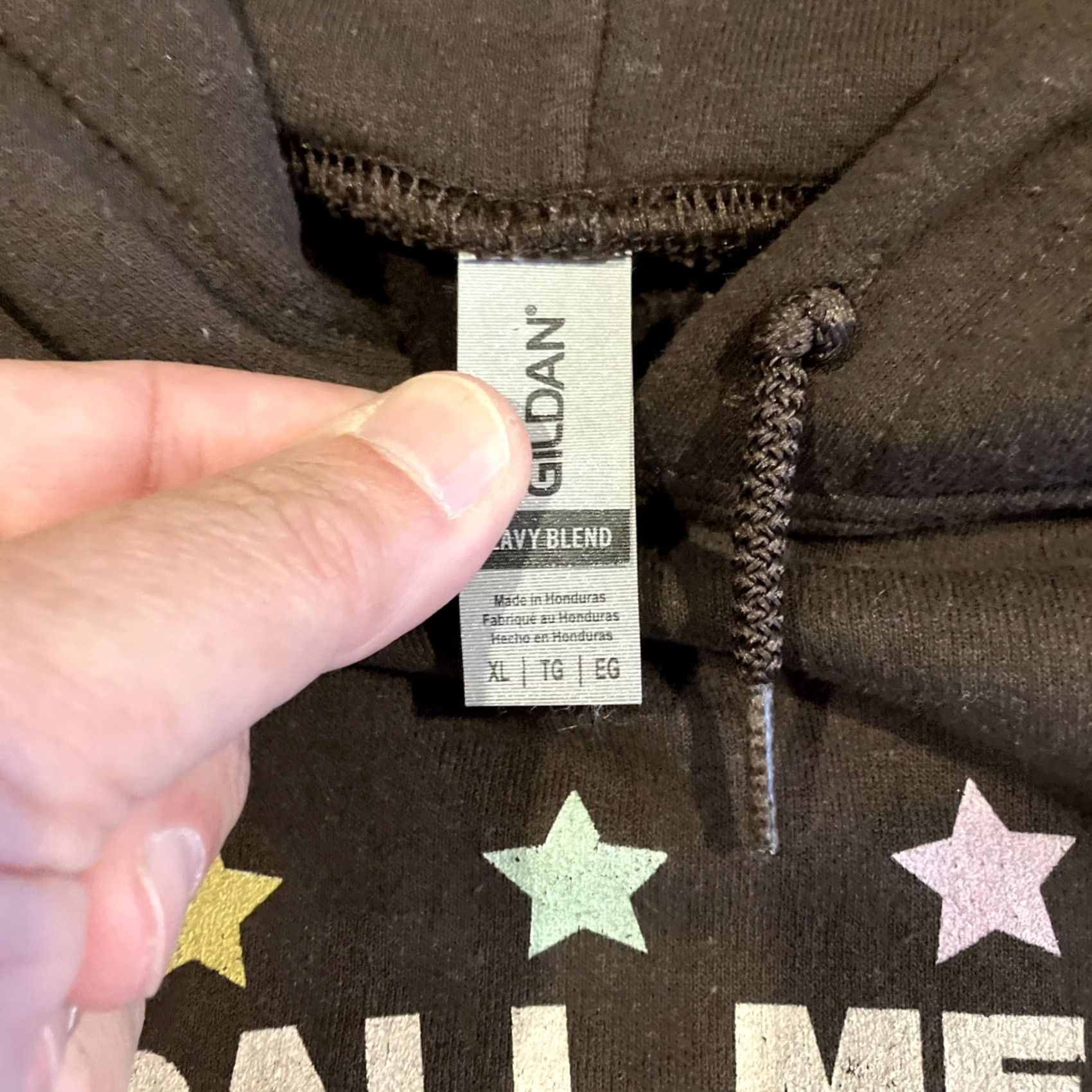 Gildan Gildan Hoodie Mens XL Brown Call Me If You Get Lost Tyler The Creator Graphic Print Pullover Hooded Size US XL / EU 56 / 4 - 3 Thumbnail