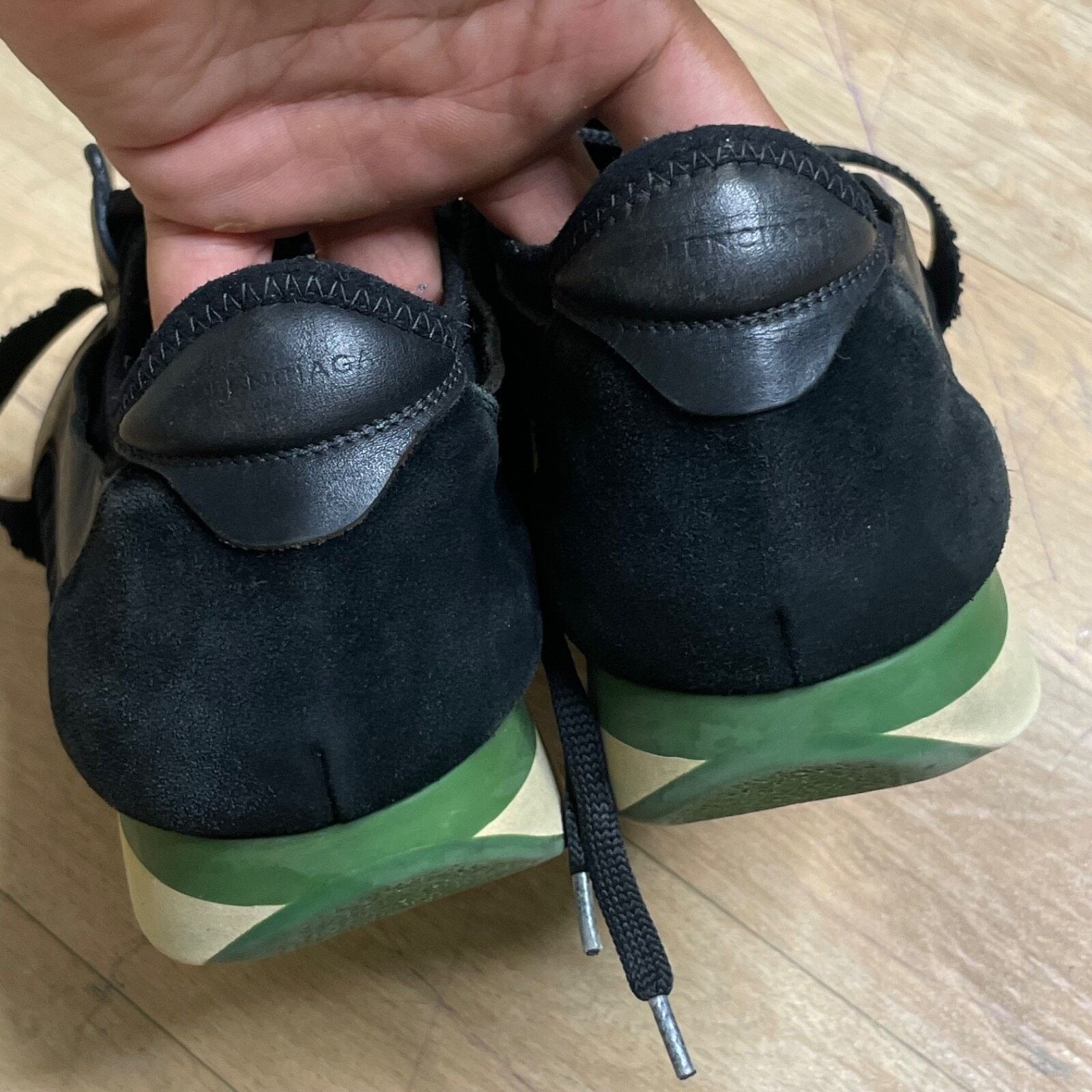 Balenciaga BALENCIAGA RUNNER Sneakers TRAINERS SHOES Black Leather Men Size US 10 / EU 43 - 4 Thumbnail
