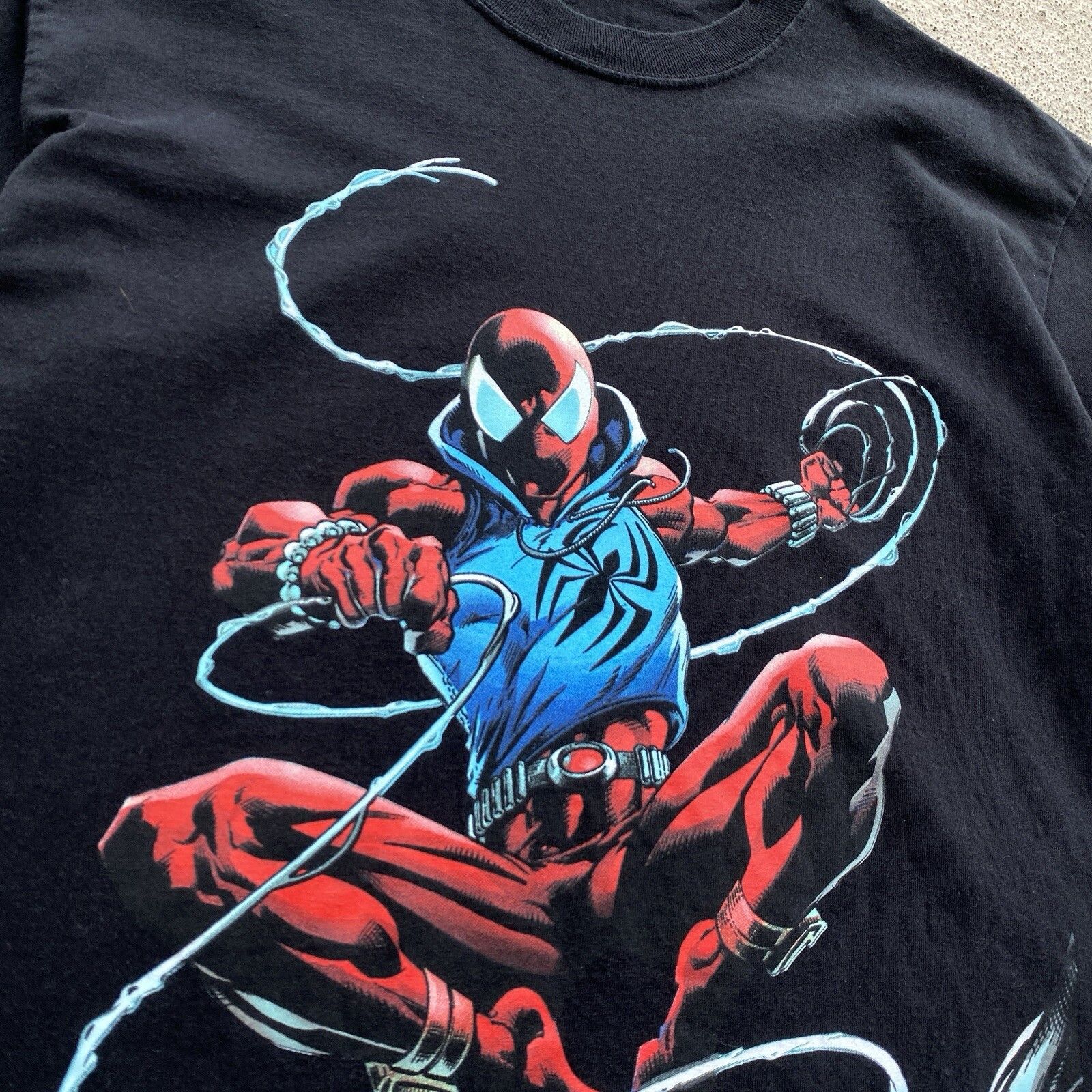 Band Tees Vintage Marvel Comics Spider-Man Comics T Shirt Made In Usa Size US M / EU 48-50 / 2 - 4 Thumbnail