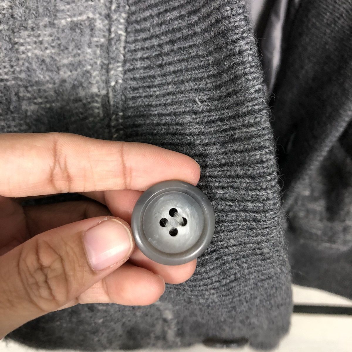 Japanese Brand 📌Vintage Cardigan Bomber Jacket Button Kosugi Issey Miyake Size US L / EU 52-54 / 3 - 17 Thumbnail