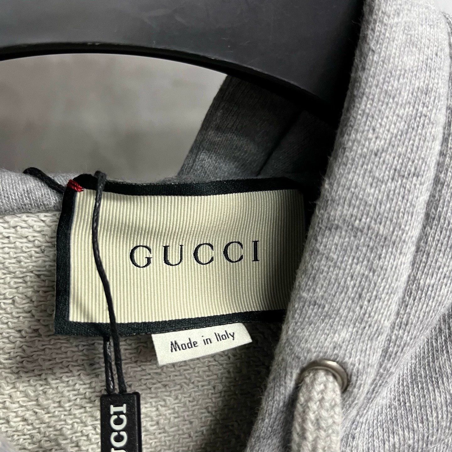 Gucci gucci grey striped hoodie with zipper Size US L / EU 52-54 / 3 - 2 Thumbnail