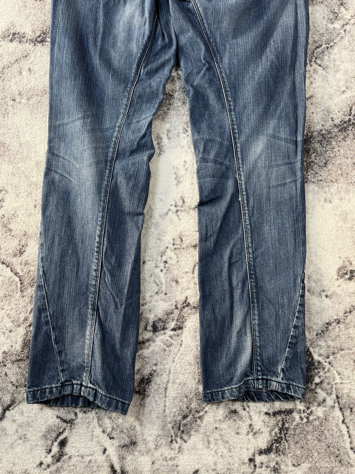 Other Kemitch Distressed Slim Biker Jeans Y2K Italy Size US 37 - 10 Thumbnail