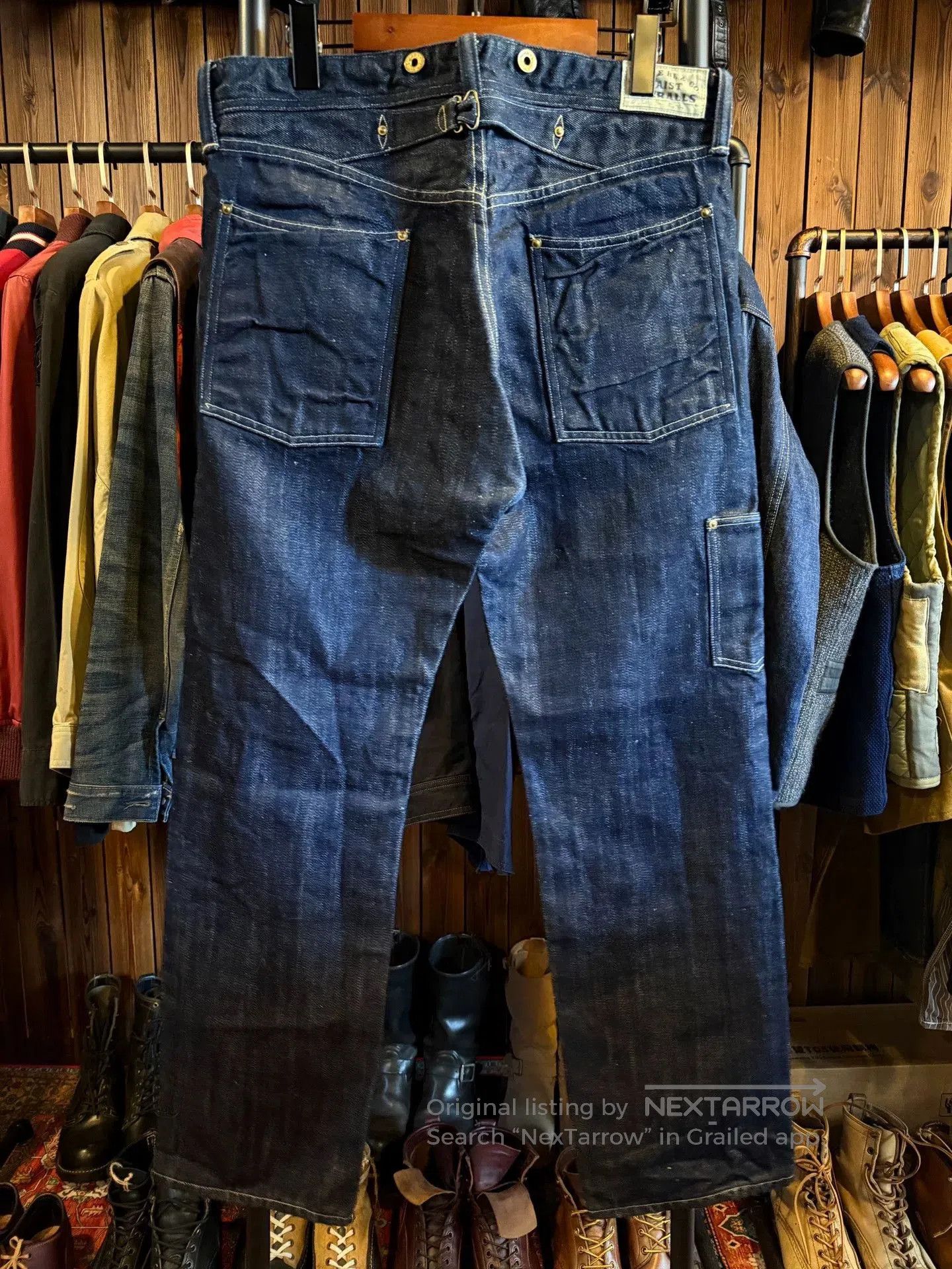 RRL Ralph Lauren RRL Made in USA Straight Jeans 34. Size US 34 / EU 50 - 2 Thumbnail