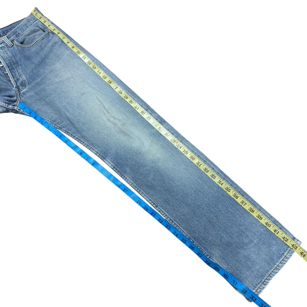 Levi's Vintage 90s Levis 501 Jeans Distressed Grunge Size US 31 - 20 Thumbnail