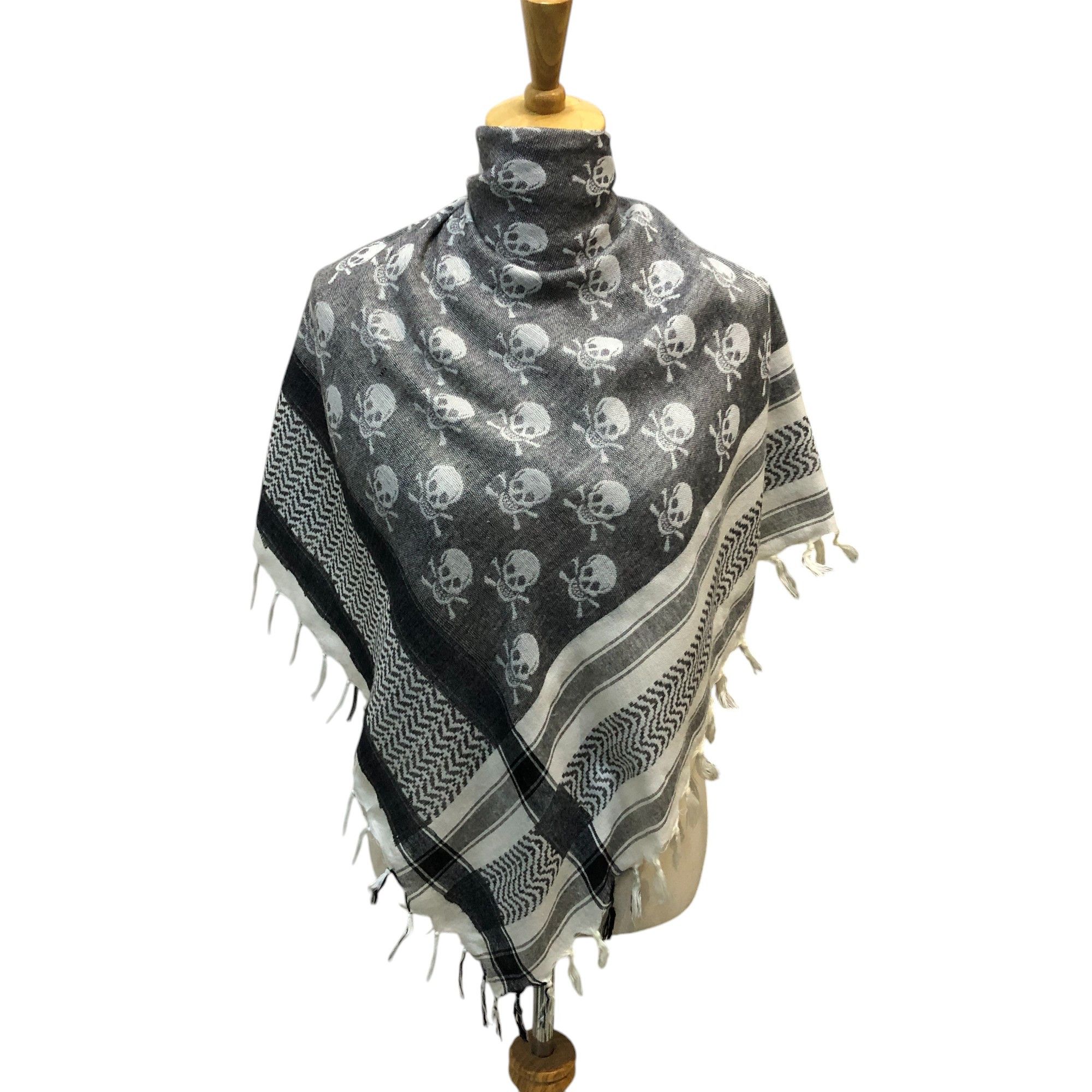 Seditionaries Skulls Keffiyeh Tactical Shemagh Scarf Desert V2958 Size ONE SIZE - 1 Thumbnail
