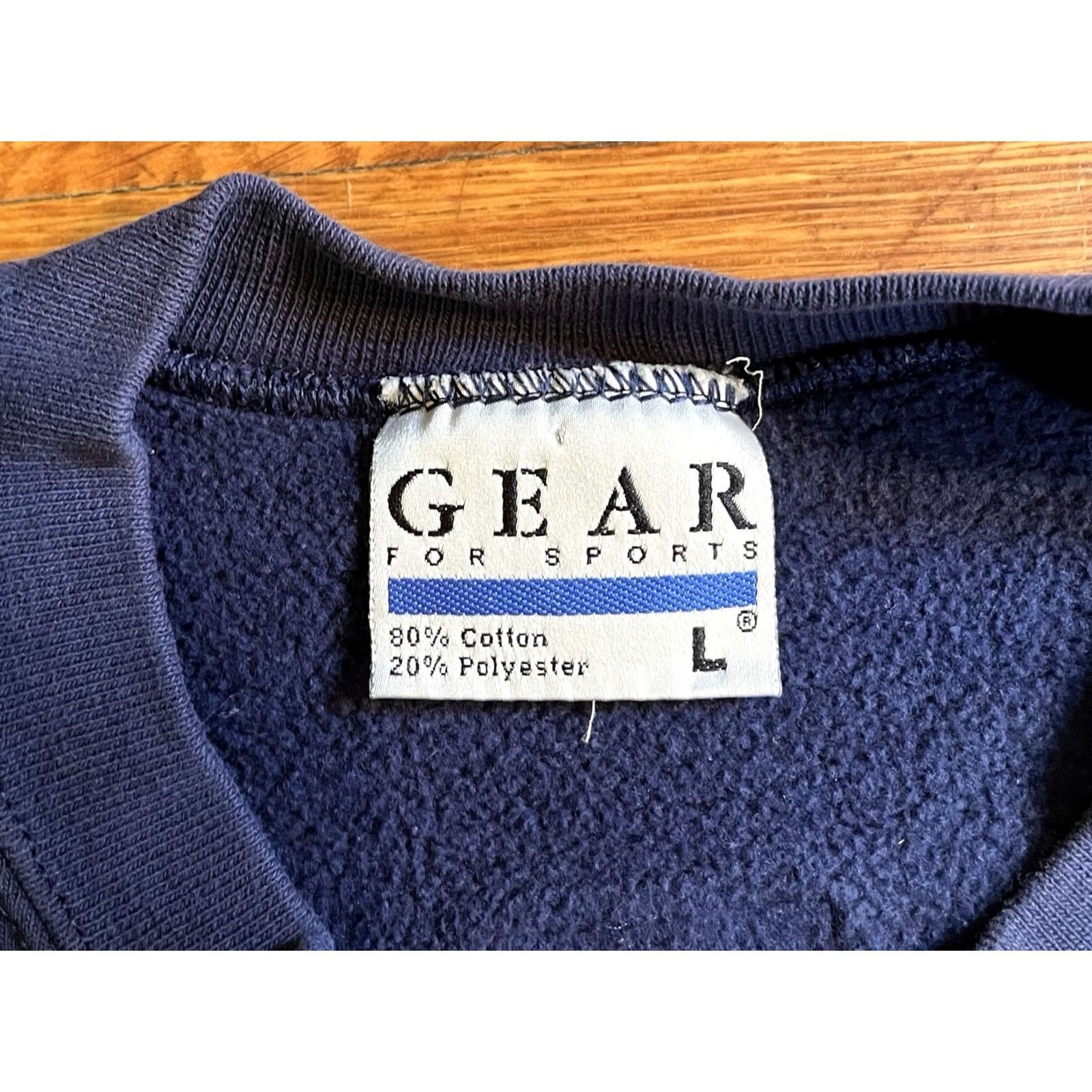 Vintage VINTAGE NYSE New York Stock Exchange Sweatshirt Men’s L Navy Blue 90s Gear for Sports Graphic Print Pullover Size US L / EU 52-54 / 3 - 4 Thumbnail