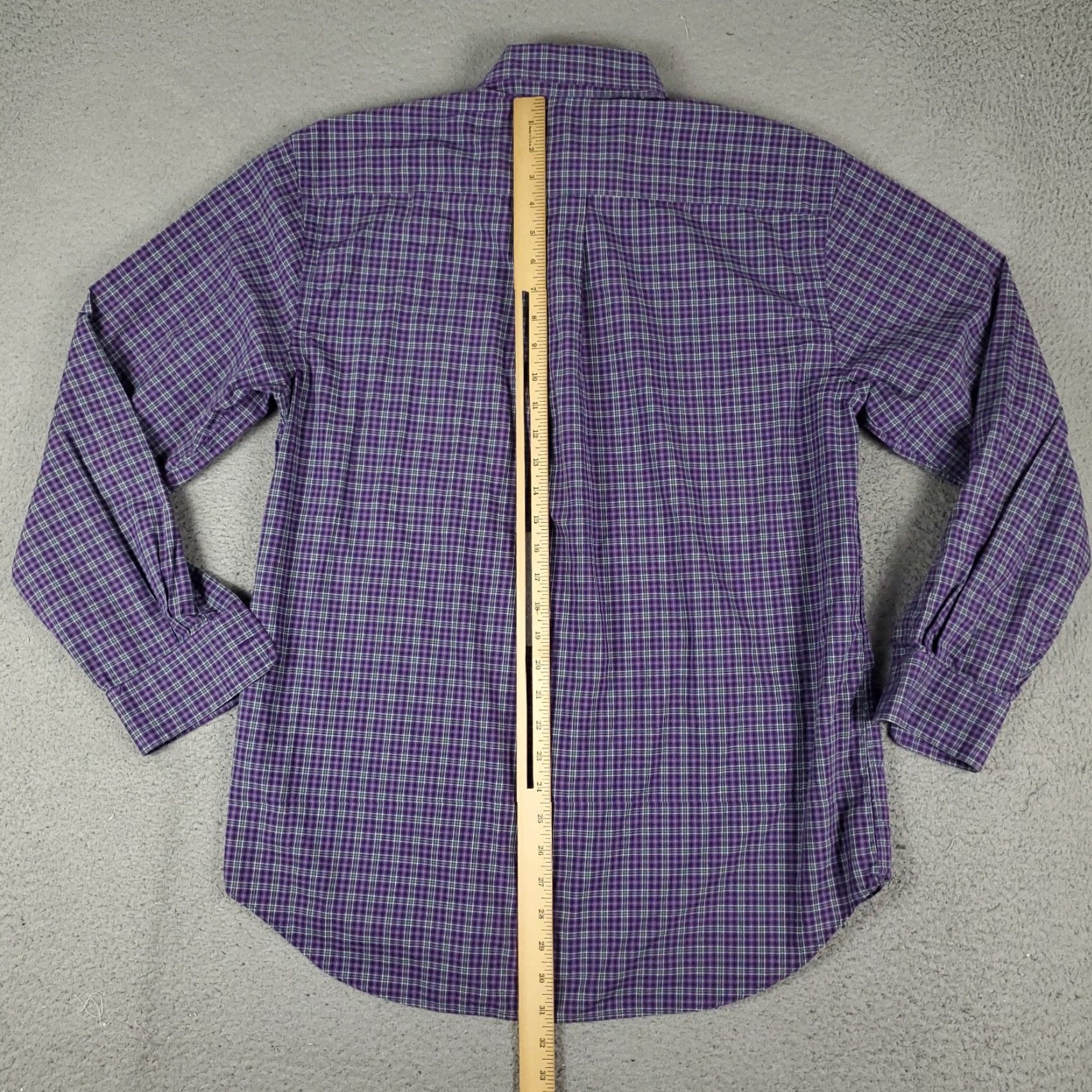Vineyard Vines VINEYARD VINES Button-Up Shirt Mens Medium Purple Plaid Long Sleeve Casual Modern Preppy Size US M / EU 48-50 / 2 - 4 Thumbnail