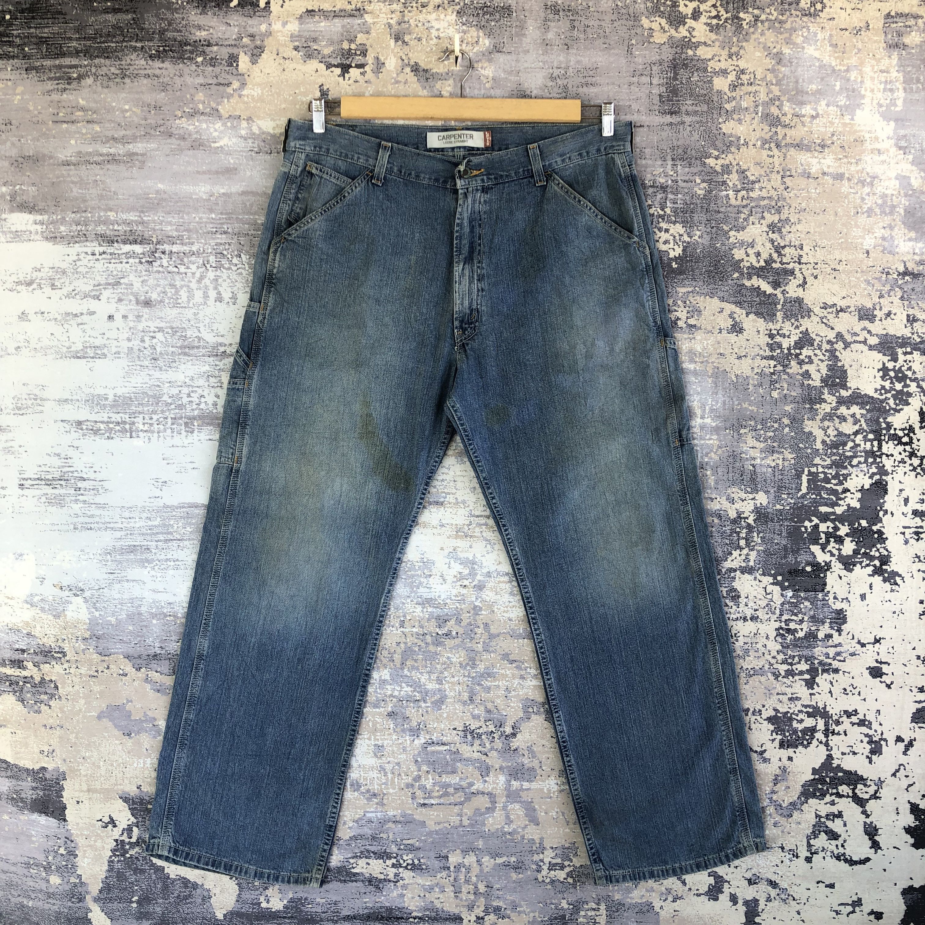 Levi's Vintage Levis Carpenter Jeans Levi's Carpenter Baggy Denim Size US 38 / EU 54 - 1 Thumbnail