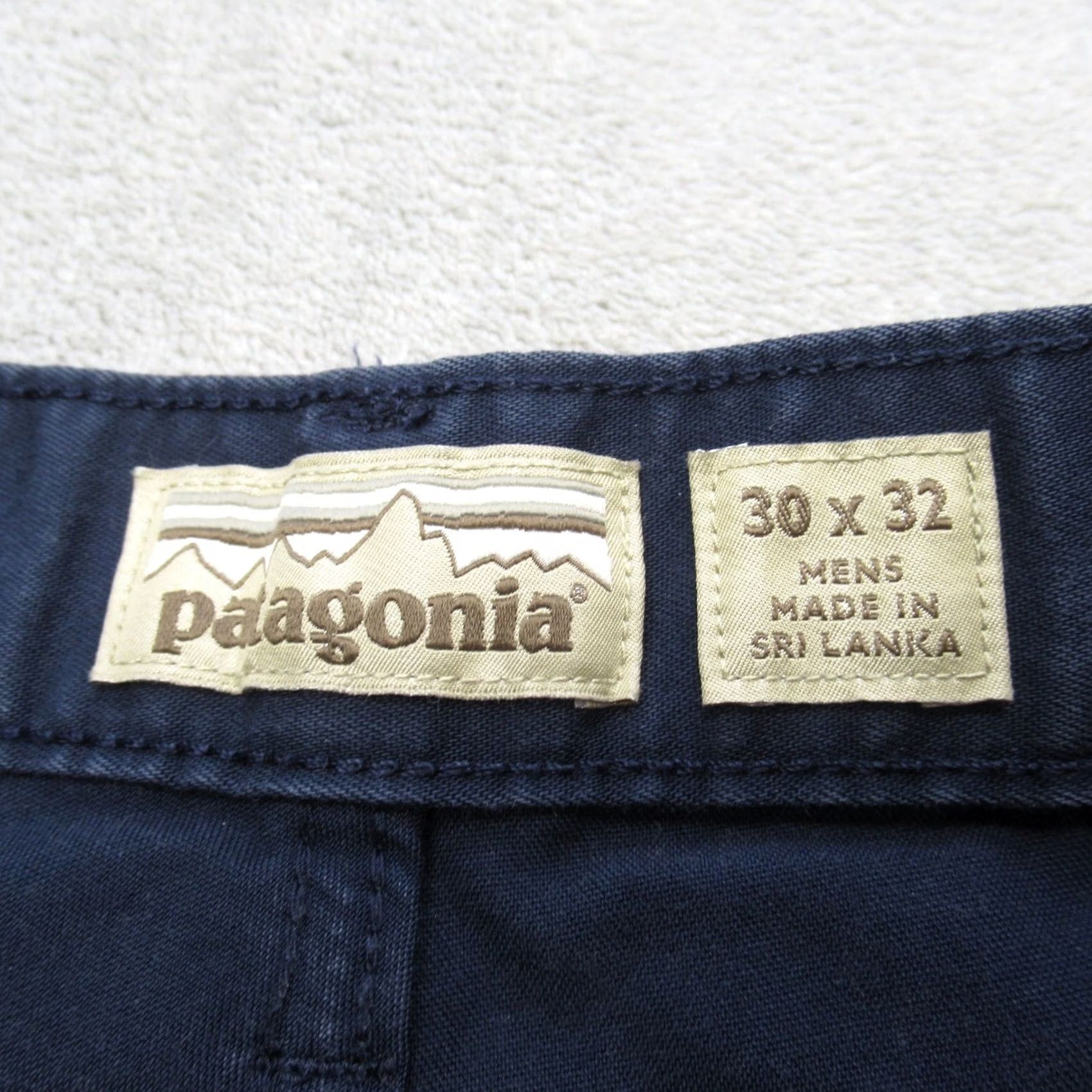Patagonia Patagonia Jeans Mens 30X30 Navy Nena Straight Performance Twill Work Distressed Size US 30 / EU 46 - 4 Thumbnail