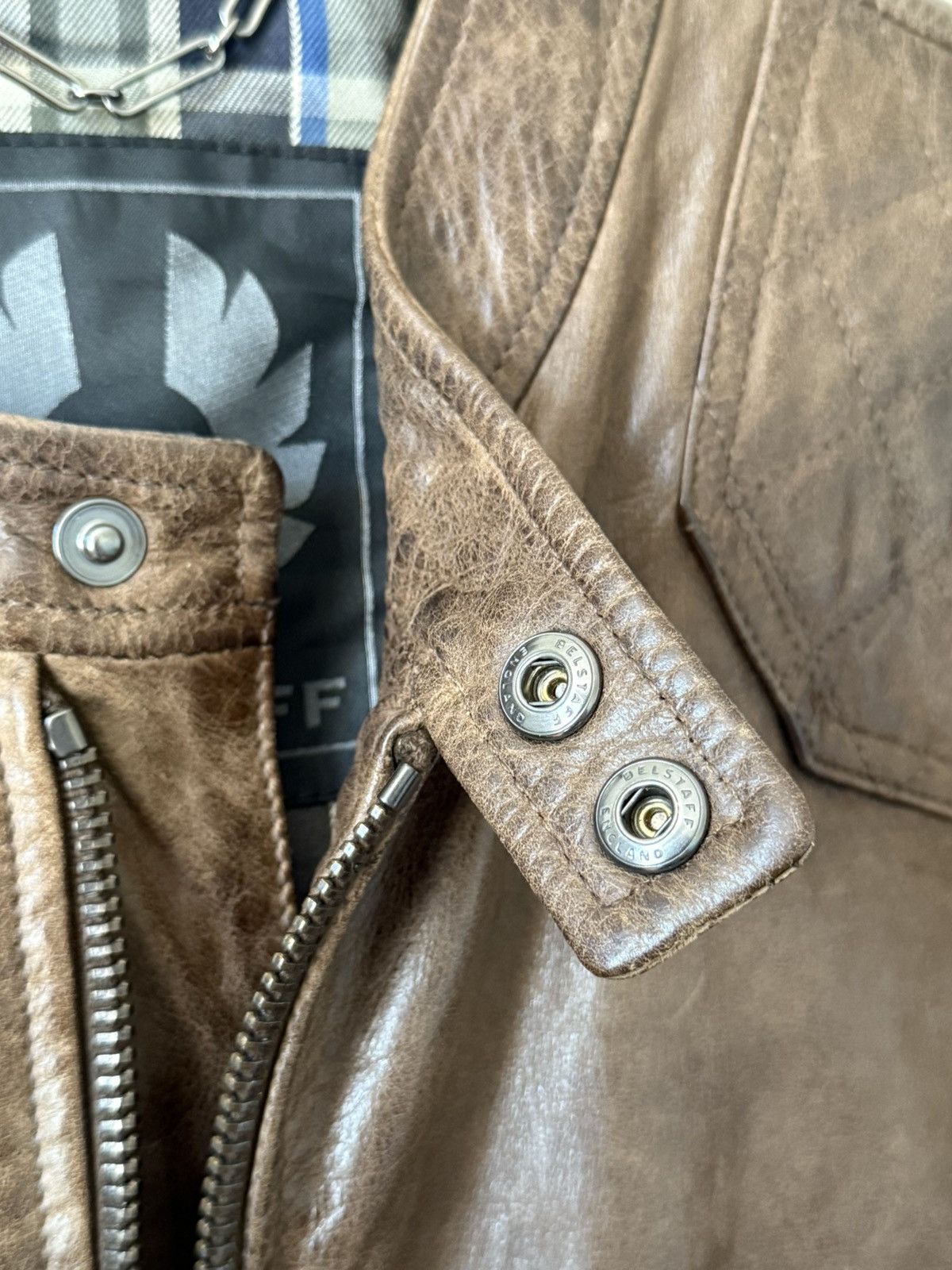 Belstaff Belstaff Moto Leather Brown Jacket Size US L / EU 52-54 / 3 - 17 Thumbnail