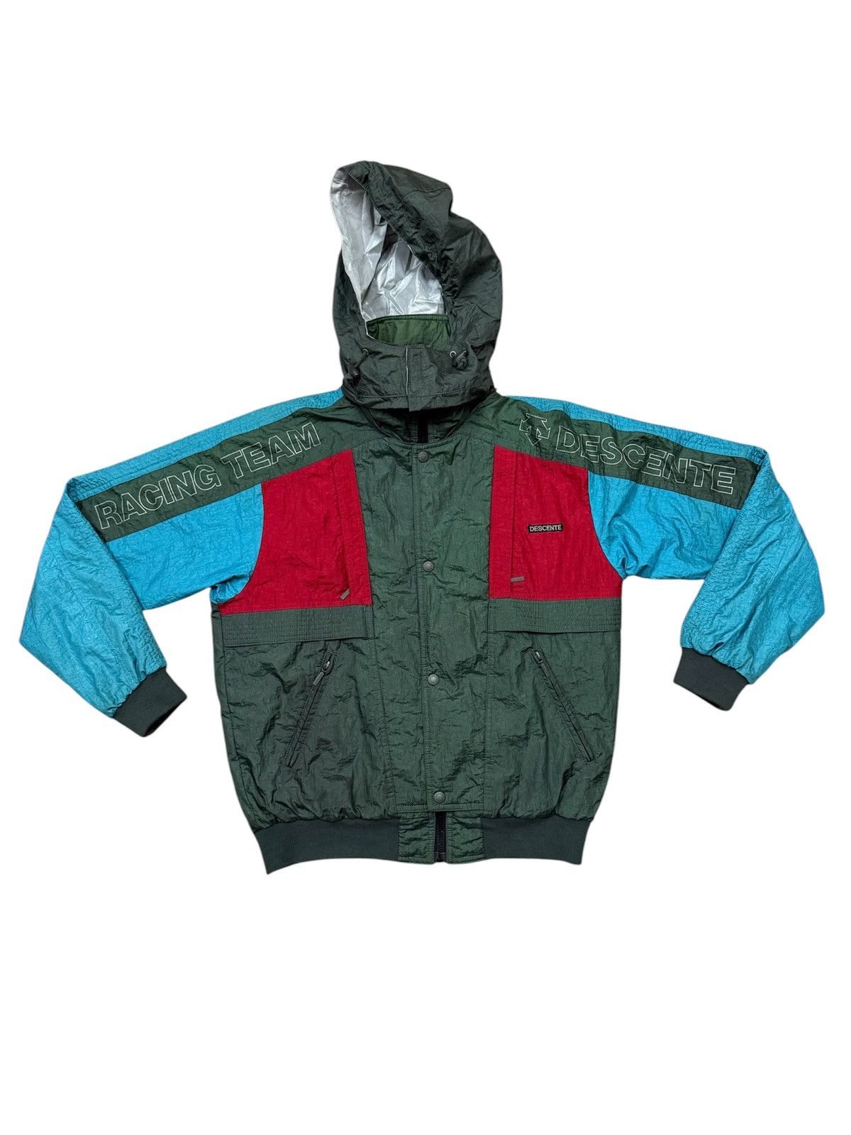 Descente VINTAGE 90s DESCENTE RACING TEAM BOMBER JACKET Size US M / EU 48-50 / 2 - 1 Thumbnail