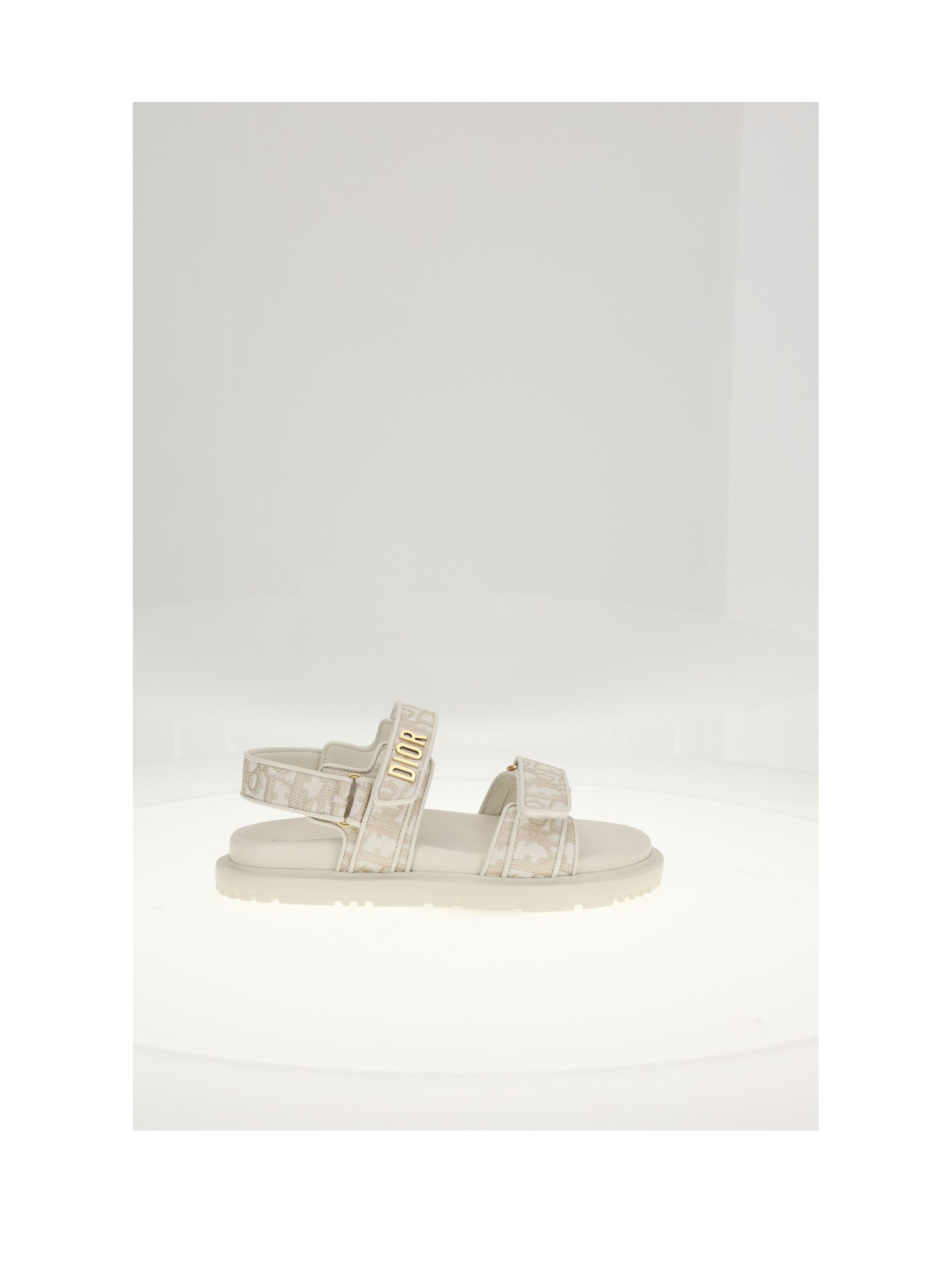 Dior DIORACT SANDAL 1CM Size US 7 / IT 37 - 1 Thumbnail
