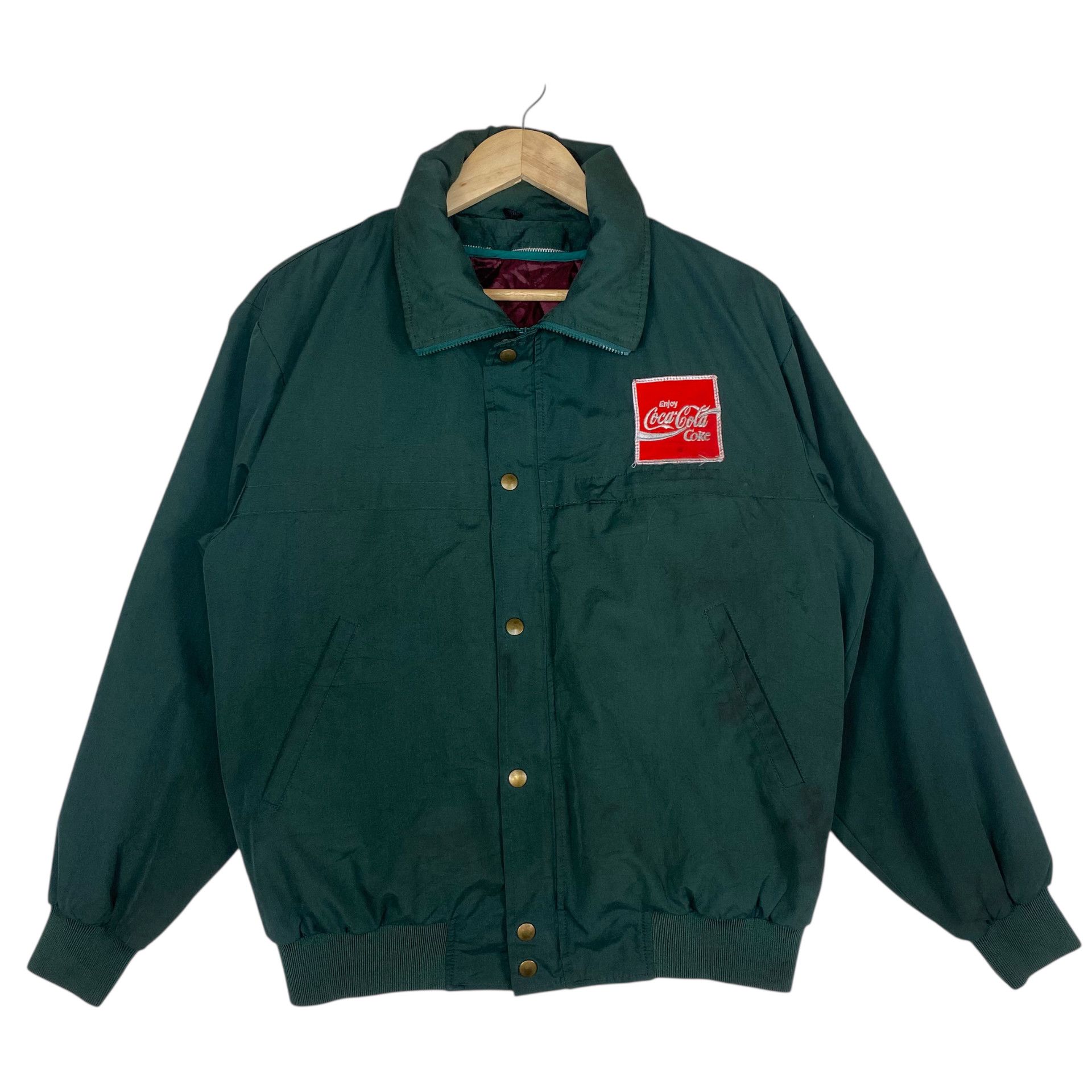 Coca Cola 💥80s COKE JAPANESE WORKER JACKET Size US M / EU 48-50 / 2 - 1 Thumbnail